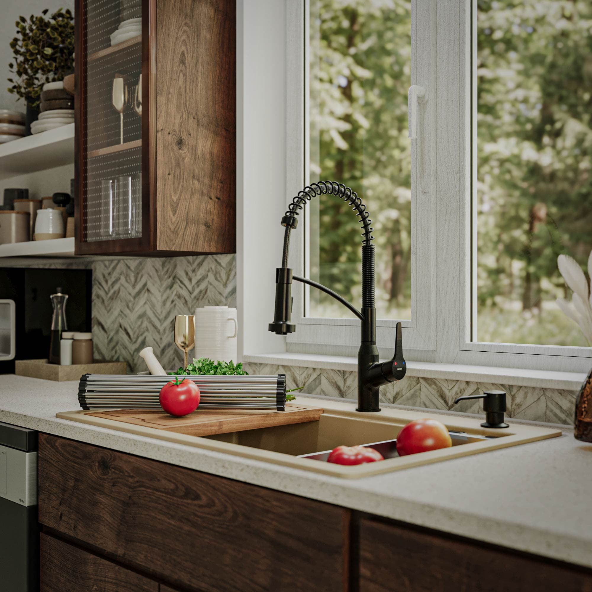 Karran QTWS-880-BI Kitchen-Sinks - View #9
