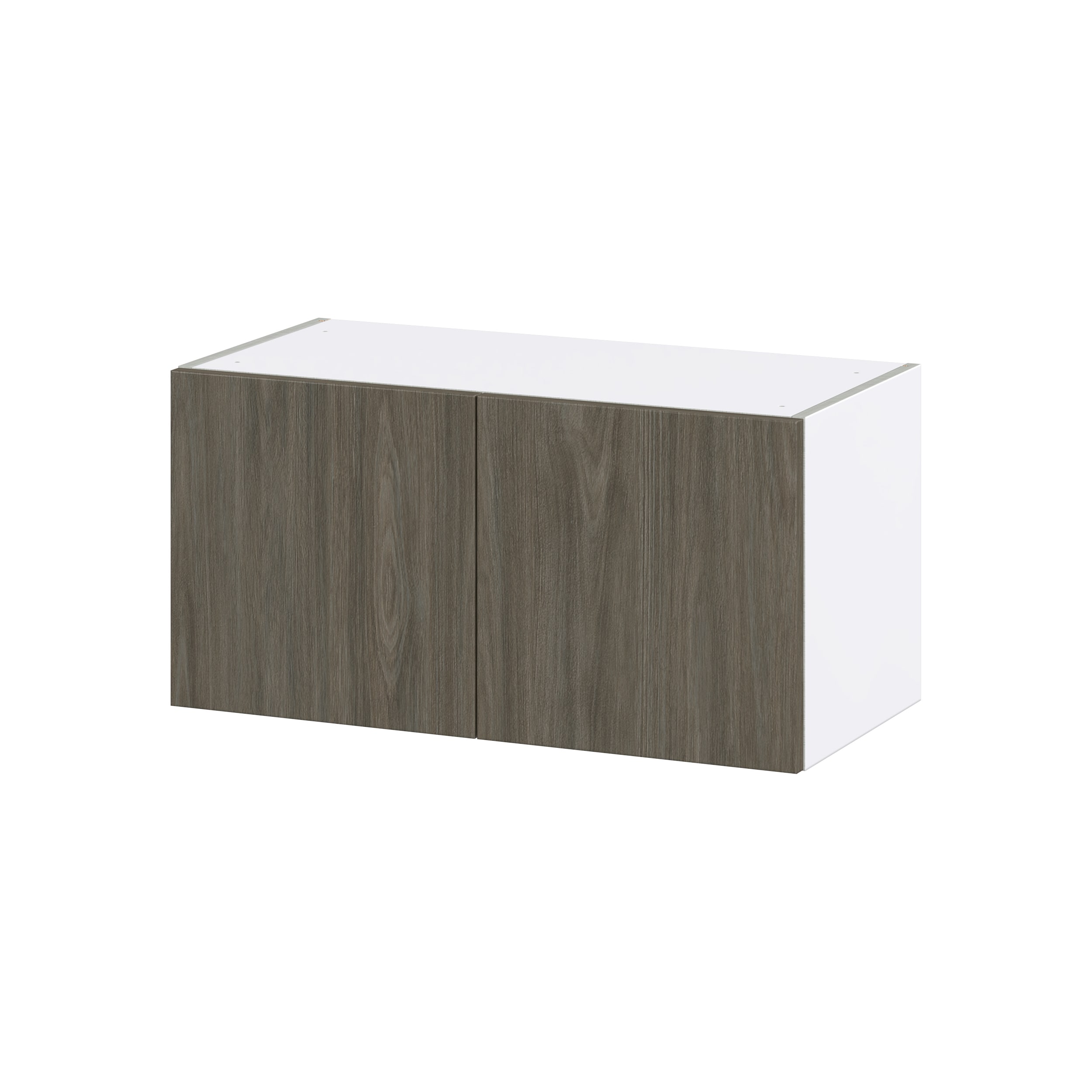 Hugo&Borg DSW3015-SA Savane 30-in W x 15-in H x 14-in D Textmel Wall Fully assembled Cabinet (Flat Panel Slab)