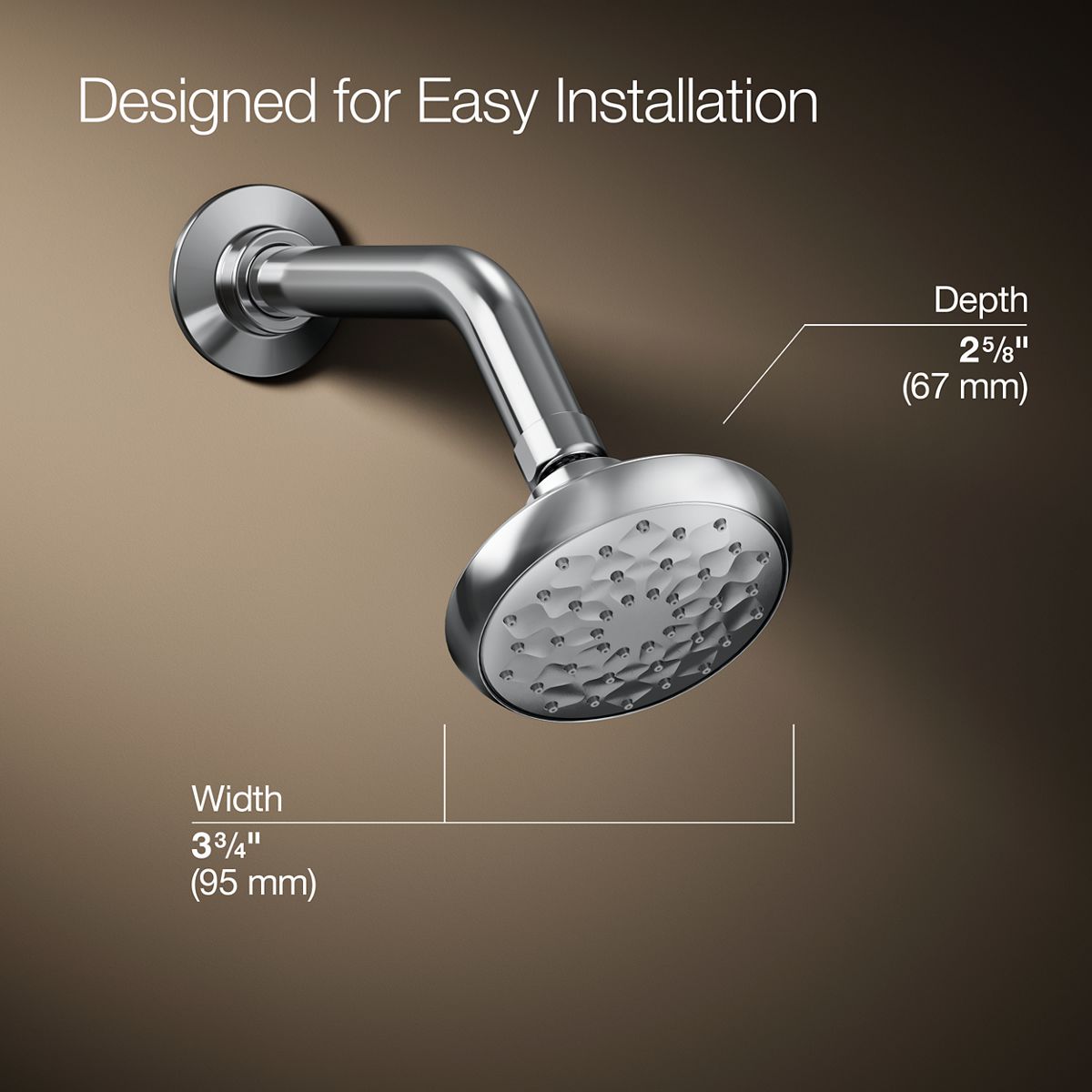 KOHLER 72423-CP Fixed-Showerhead - View #3