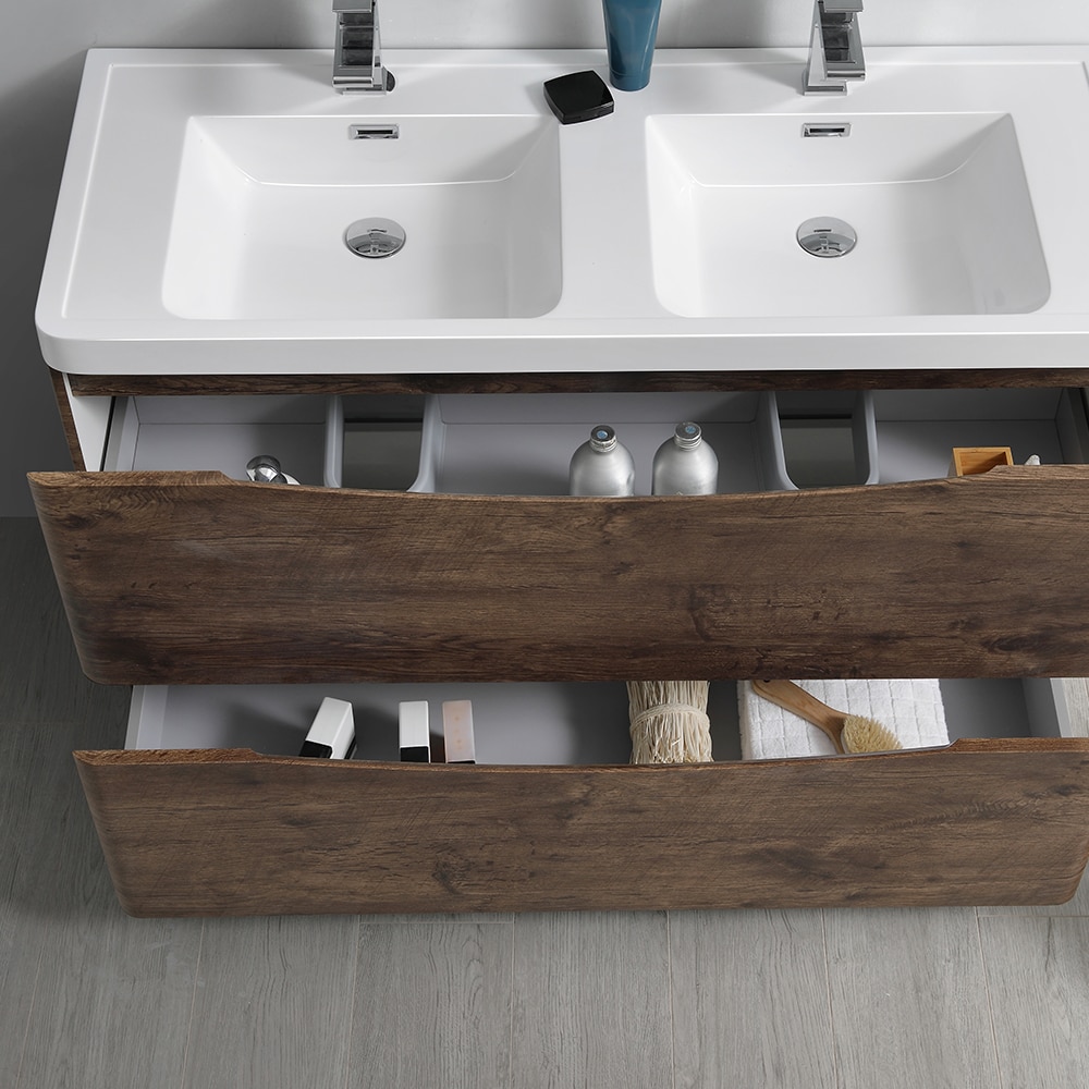 Fresca FCB9148RW-D-I Bath-Vanity-Combo - View #12
