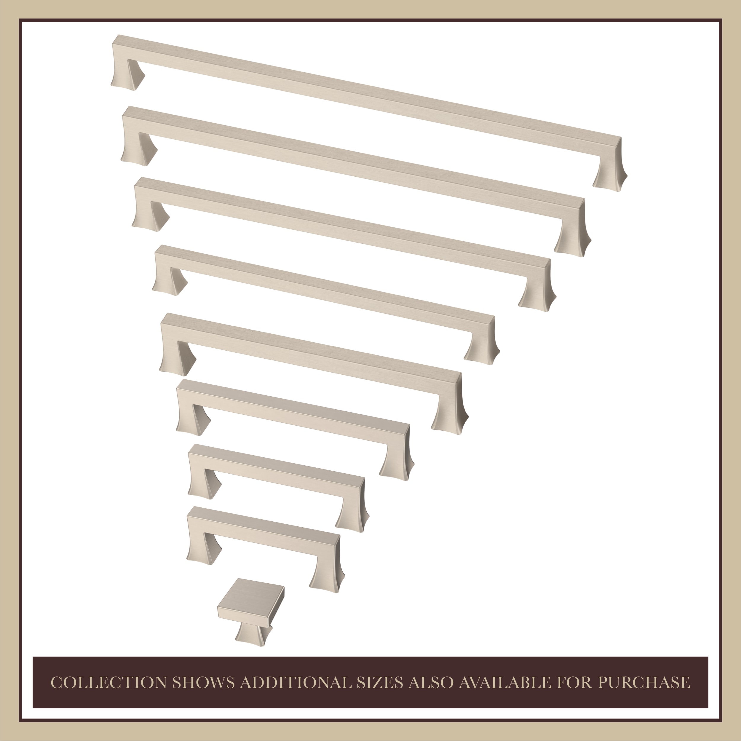 allen + roth P48475W-SN-B Cabinet-Pulls - View #3