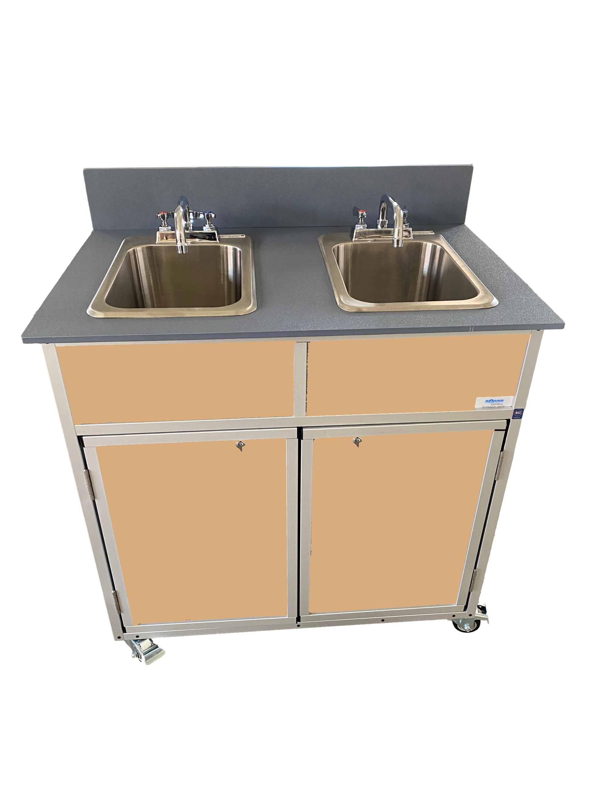 MONSAM NS002 MAPLE Portable-Sinks - View #2