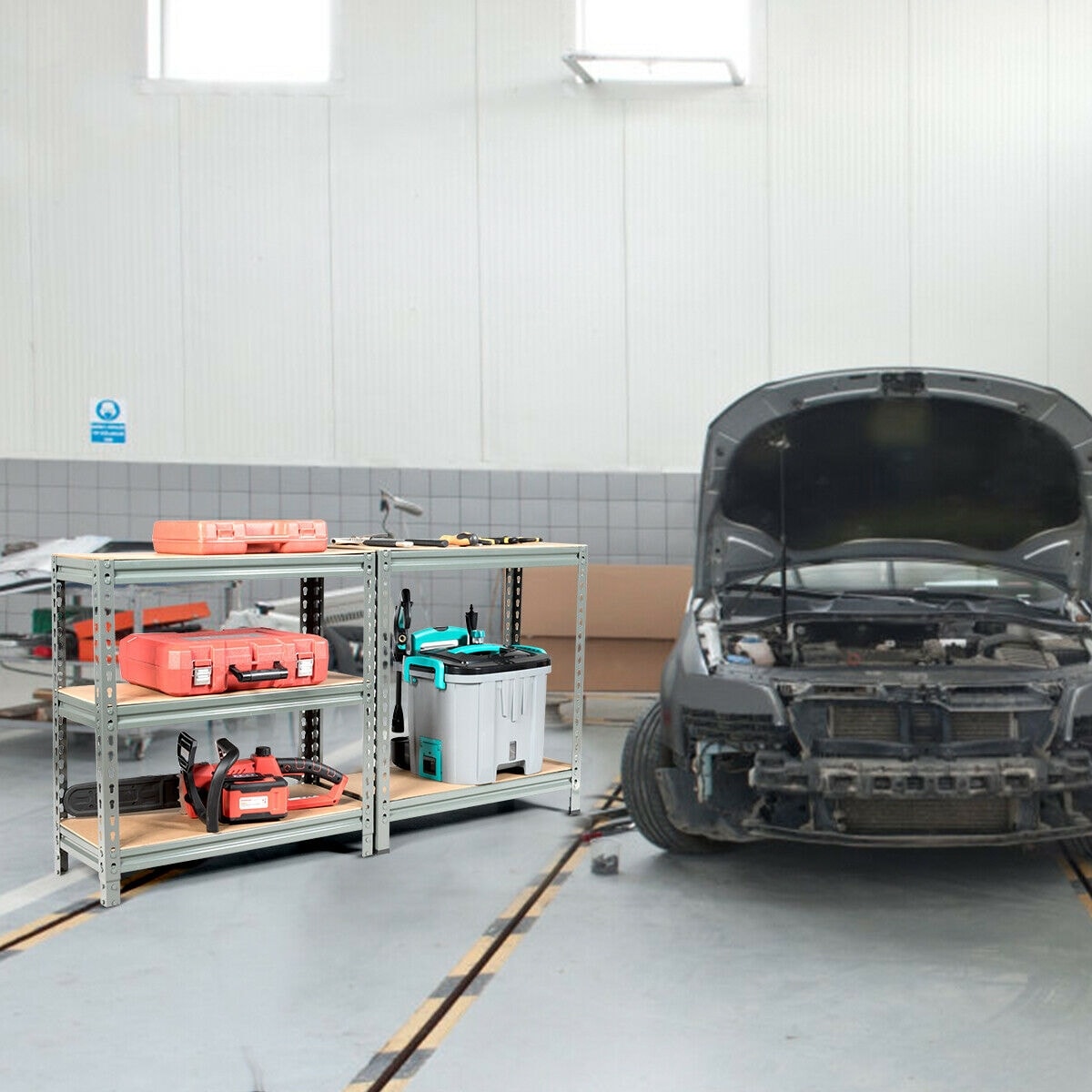 Slickblue D-CO-RG05153LT Free-Standing-Shelving - View #3