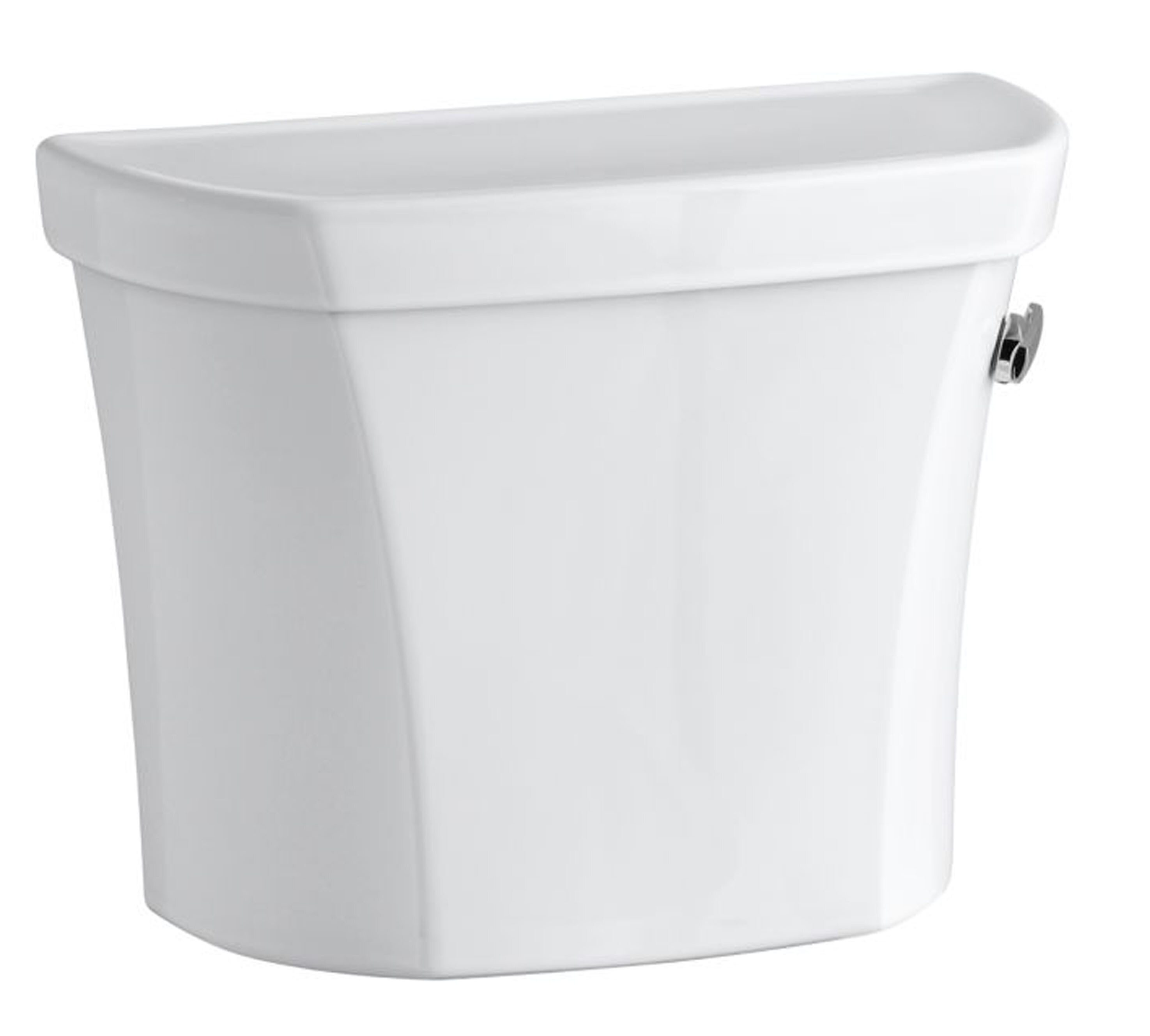 KOHLER Wellworth 1.28 GPF Single Flush Right-Hand Toilet Tank Only with Insuliner Tank Liner in White