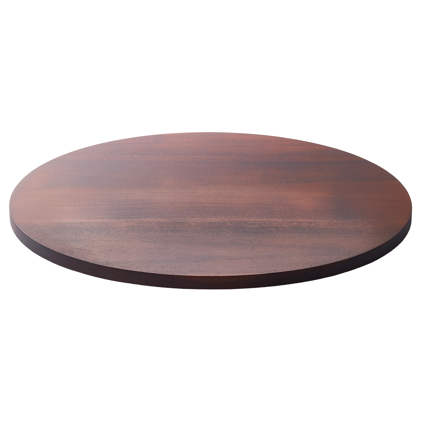 GIVIMO Wood Lazy Susan Turntable 24-in 360-Degree Rotating Tabletop Tray Acacia Wood Dining Table Centerpiece with Smooth Silent Spin for Family Gatherings