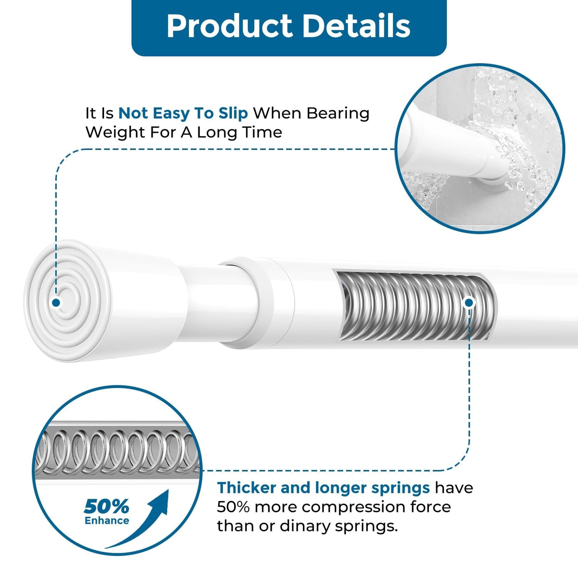 Numhew NHWILL45508 Curtain-Rods - View #4