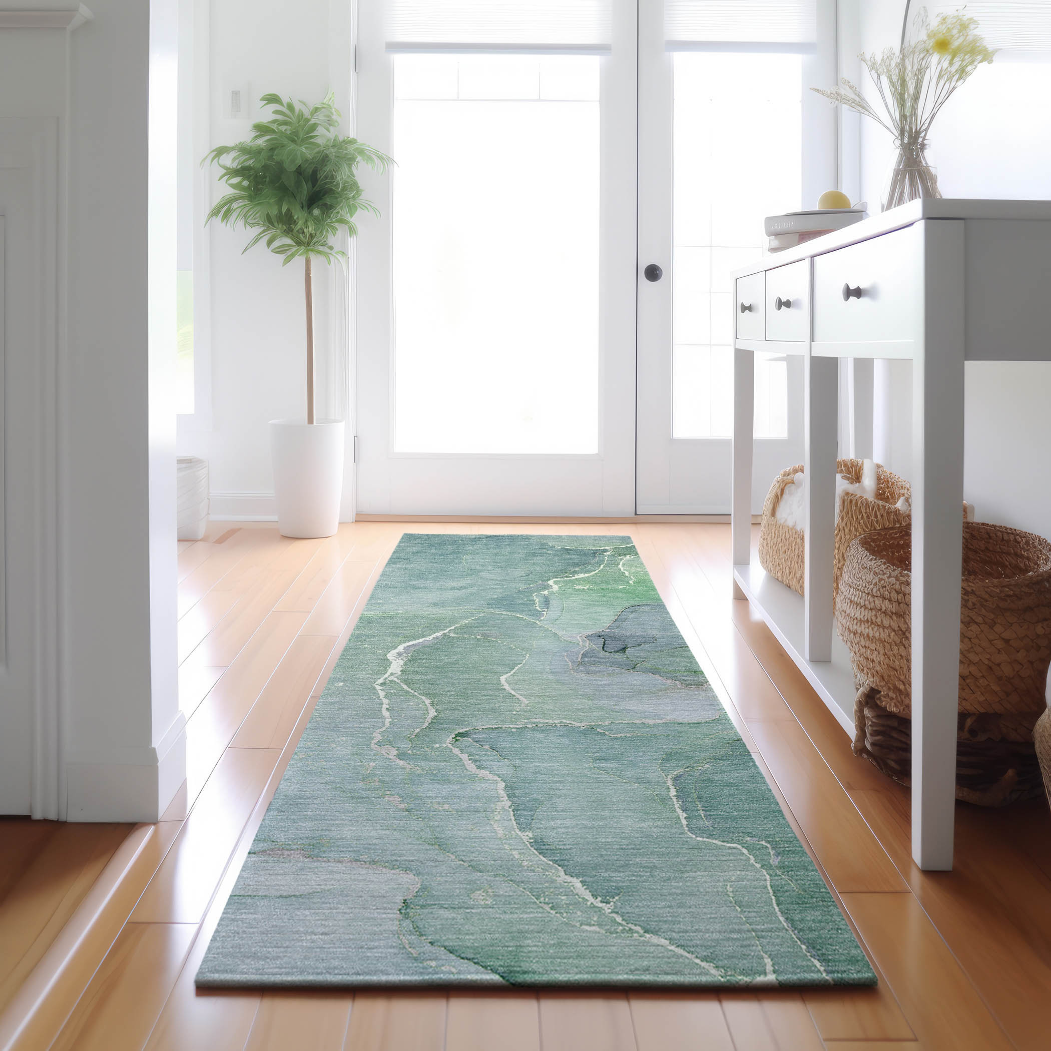 Addison Rugs AMF531IV20X30 Mayfield AMF531IV 2 x 3 (ft) Loomed Polyester Ivory Rectangular Indoor Geometric Machine washable Area rug