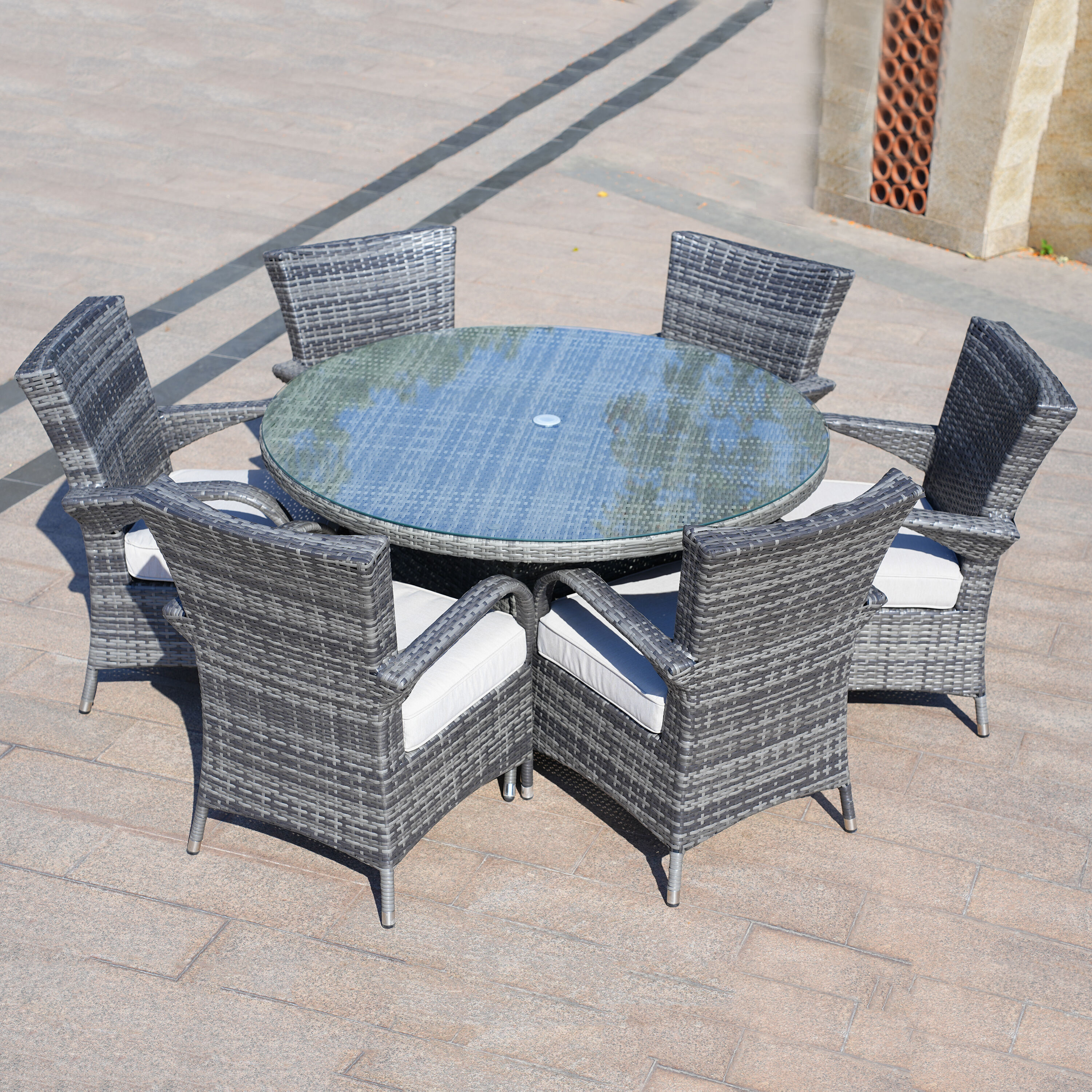 Moda Furnishings MDPAD-1122-G Patio-Dining-Sets - View #2