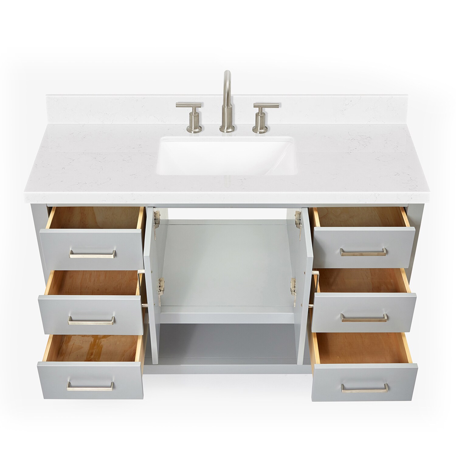 ARIEL S048SCQRVOGRY Bath-Vanity-Combo - View #9