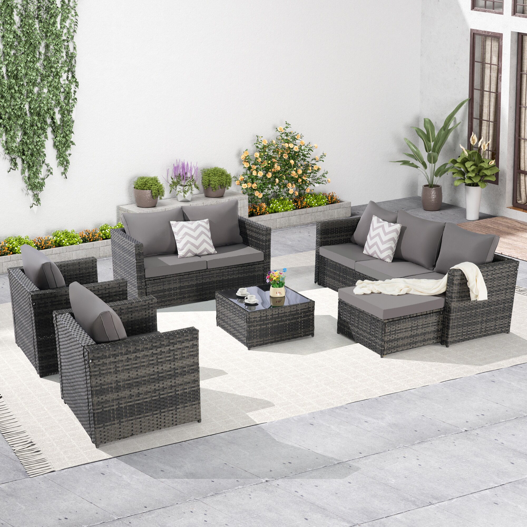 AAZJ TEM-005AAE Patio-Conversation-Sets - View #4