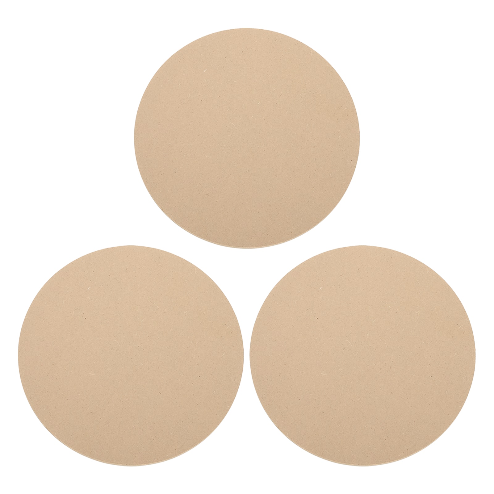 PATIKIL 3pcs 9.1inch 230mm OD Ceramic Drying Slab 9mm 3/8inch Thick Round Clay Wedging Board Sculpture Base Plate Pottery Wheel Bats without Holes Sand Table Baking Model Bottom Block #S26042400UX6797