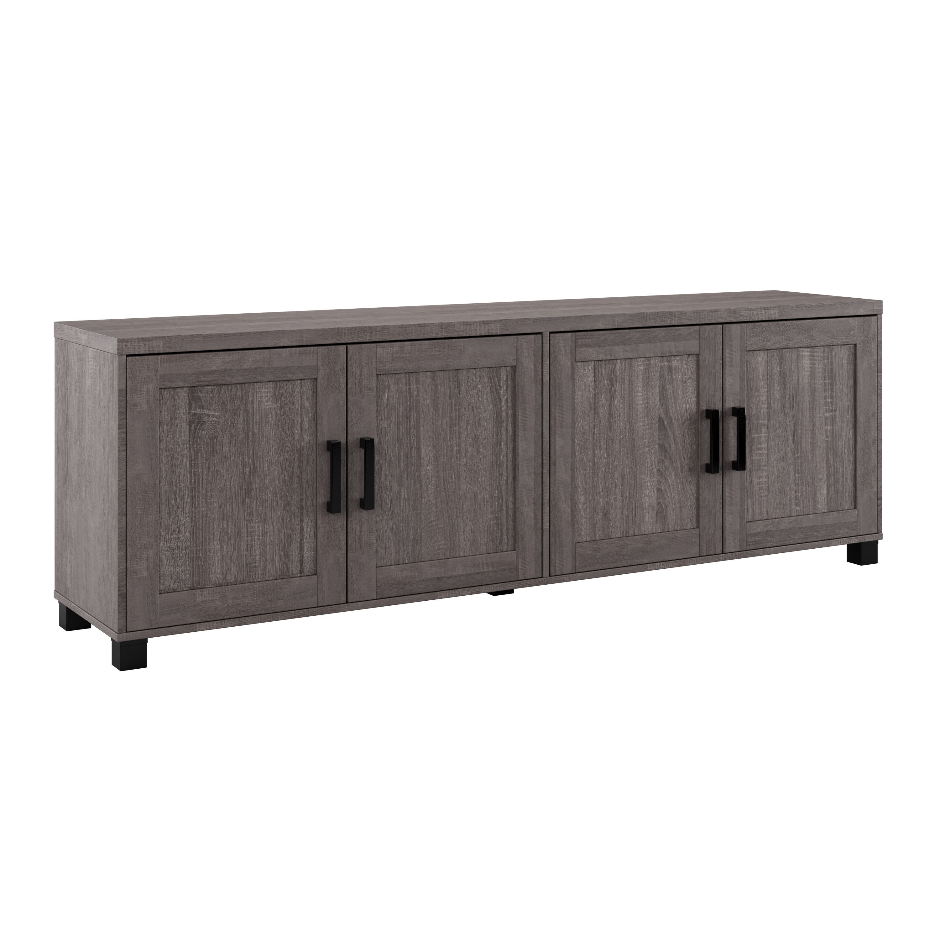 Virlomi Brown 71" Engineered Wood TV Stand with Cabinet