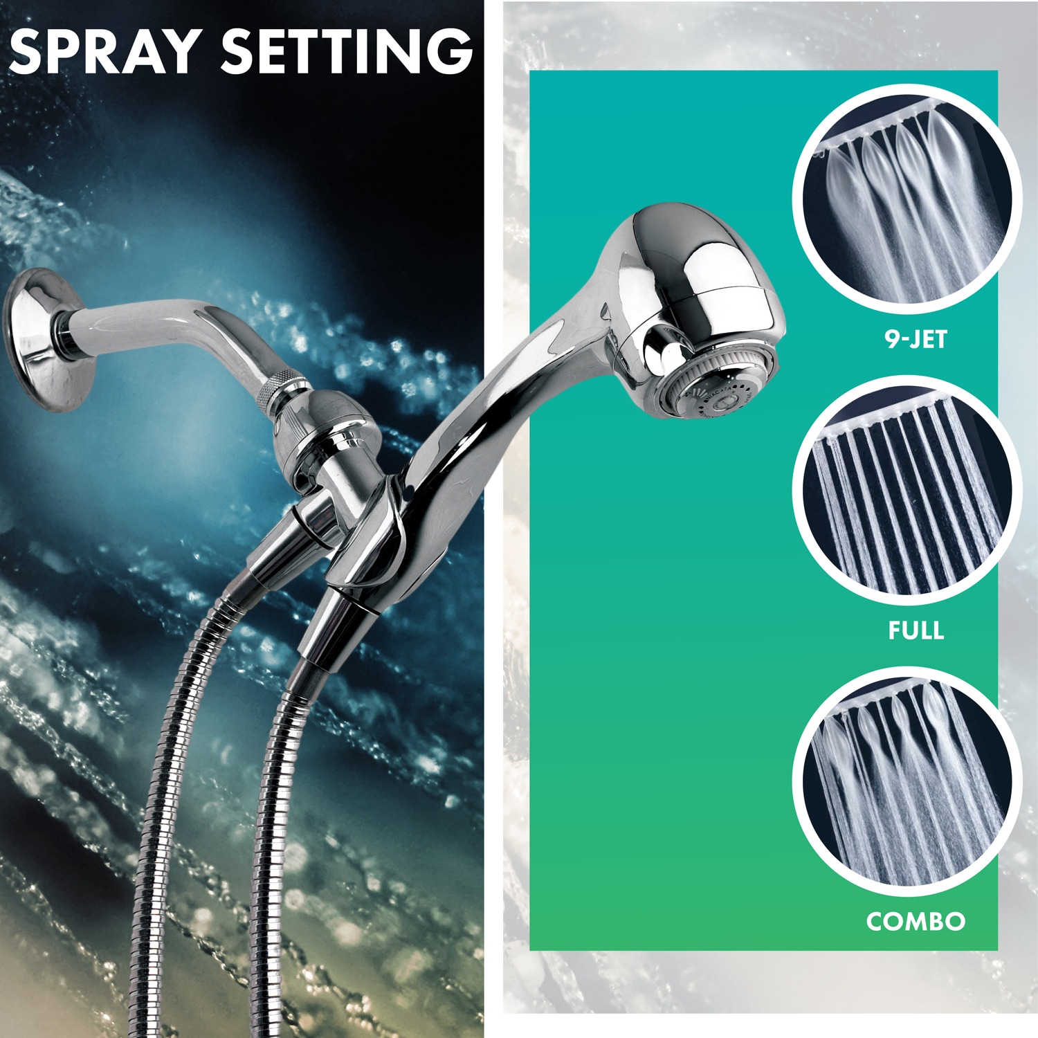 Niagara Conservation N2942CH Fixed-Showerhead - View #5