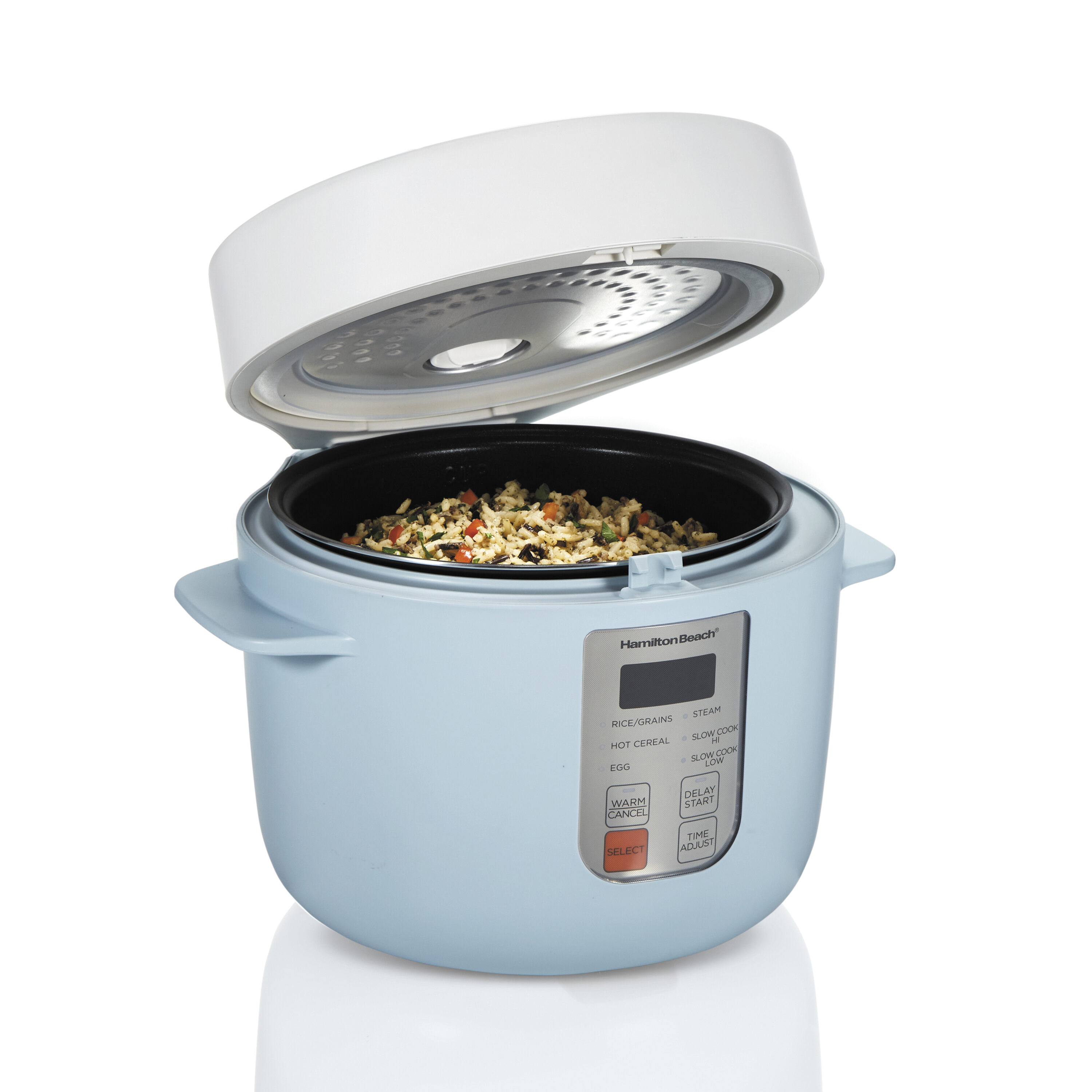 Hamilton Beach 37561 12-Cups Programmable blue Rice Cooker