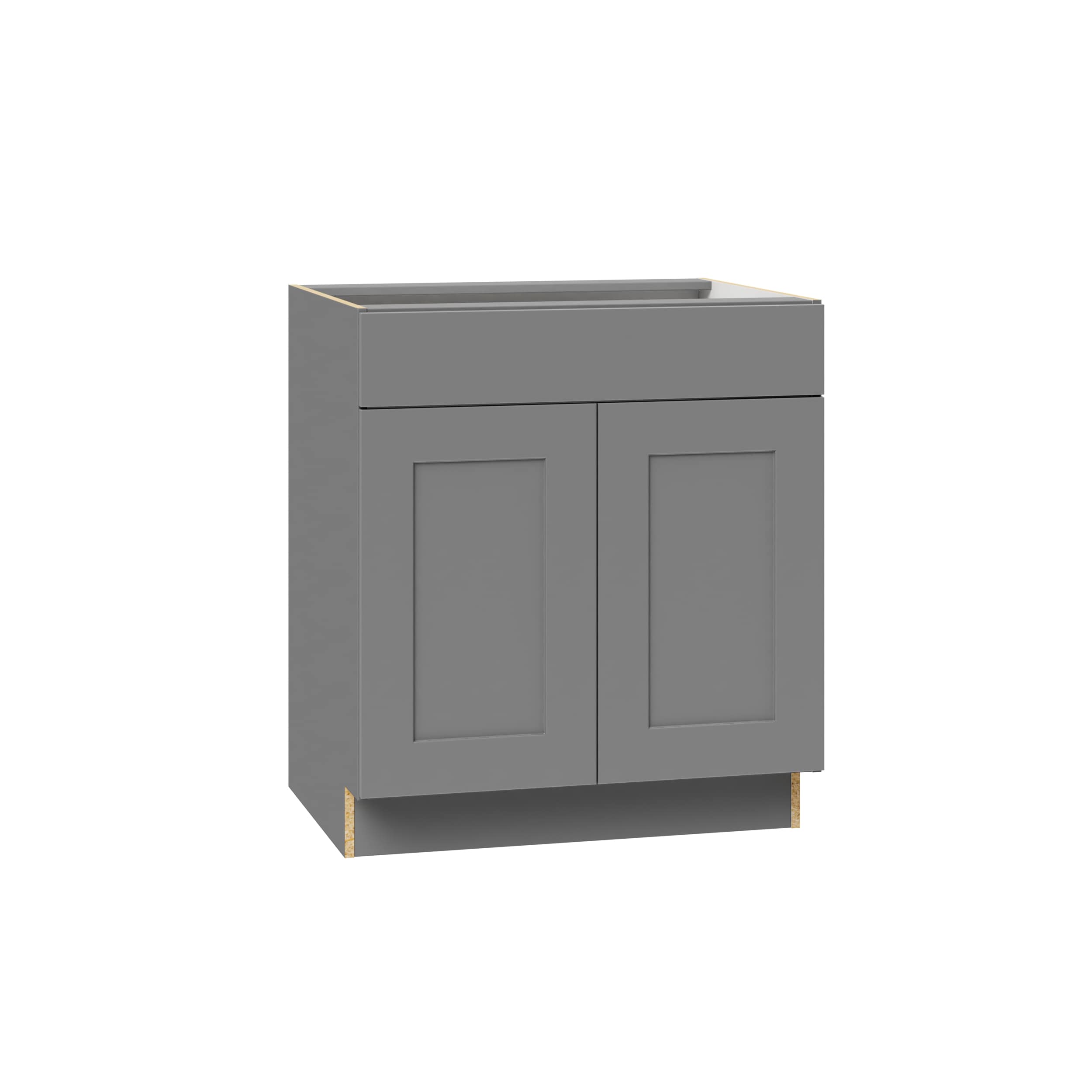 Hugo&Borg Laval 30-in W x 34.5-in H x 24.75-in D Laval Gray Door and ...