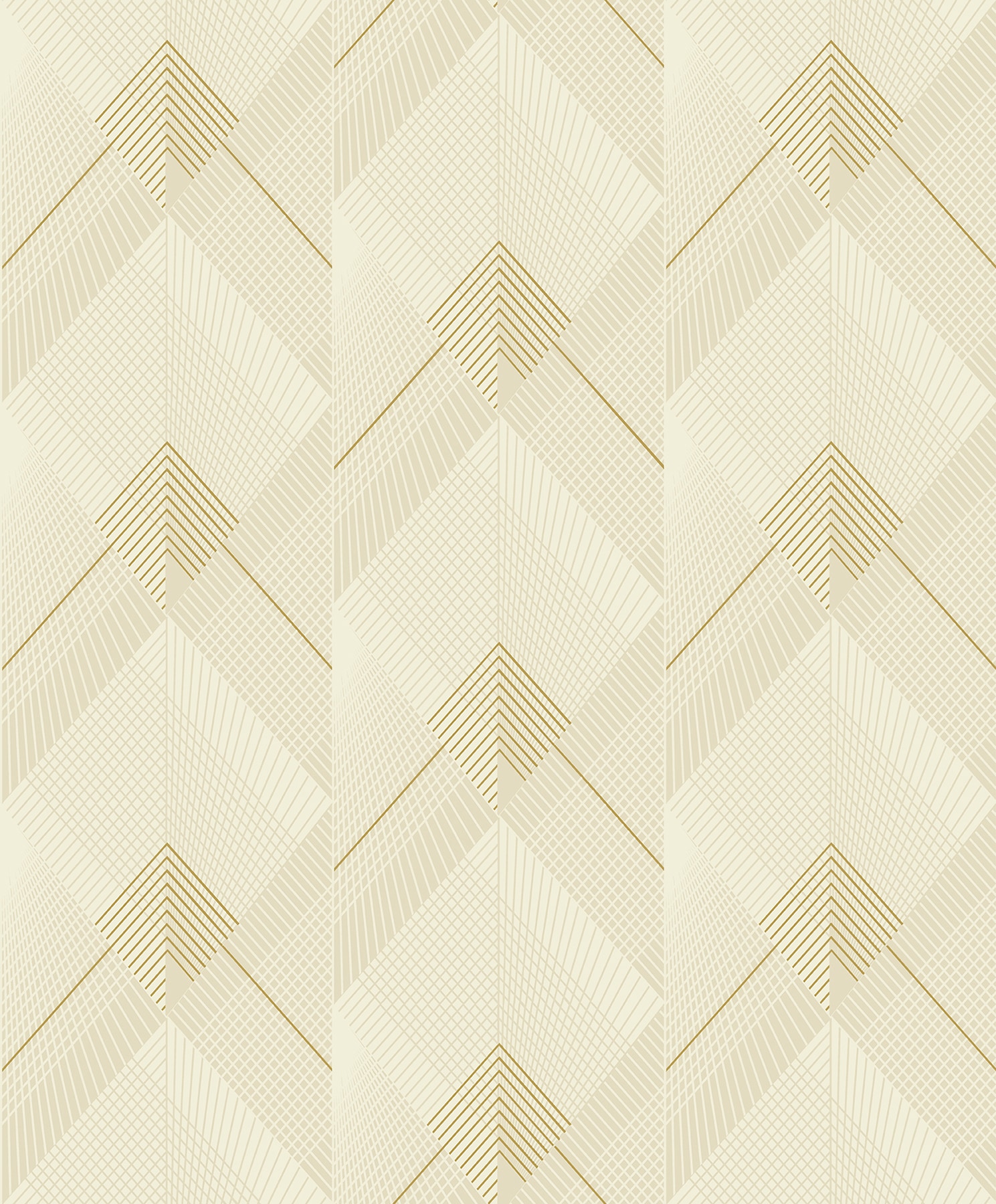 Advantage 4020-96707 Geo and Textures 57.5-sq ft Butter Non-woven Textured Geometric 3D Unpasted Wallpaper