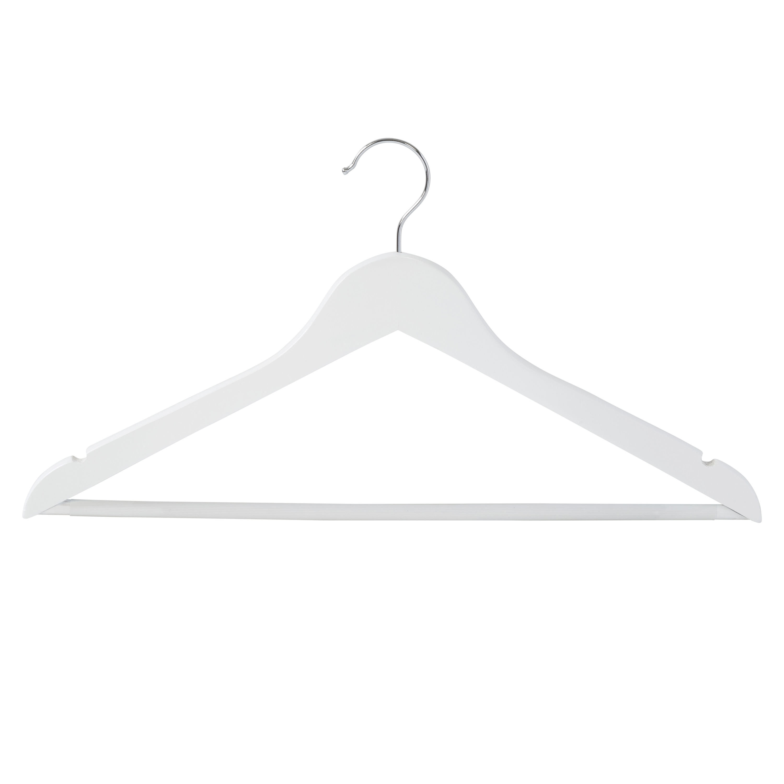 Honey Can Do Maple Wood Clothes Hangers, 24 Pack
