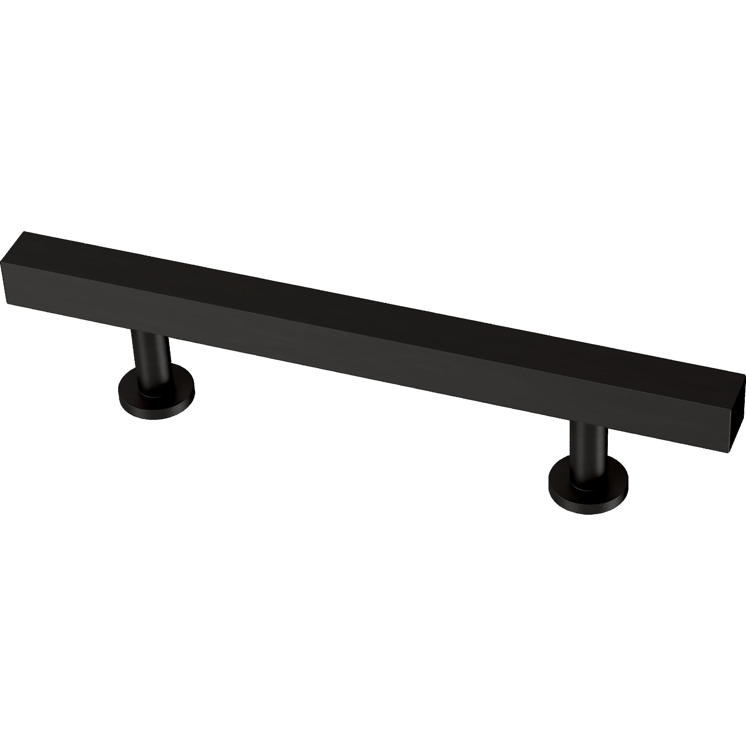 Origin 21 P37256W-FB-C Gunnar 3-3/4-in , 96mm Center to Center Matte Black Square Bar