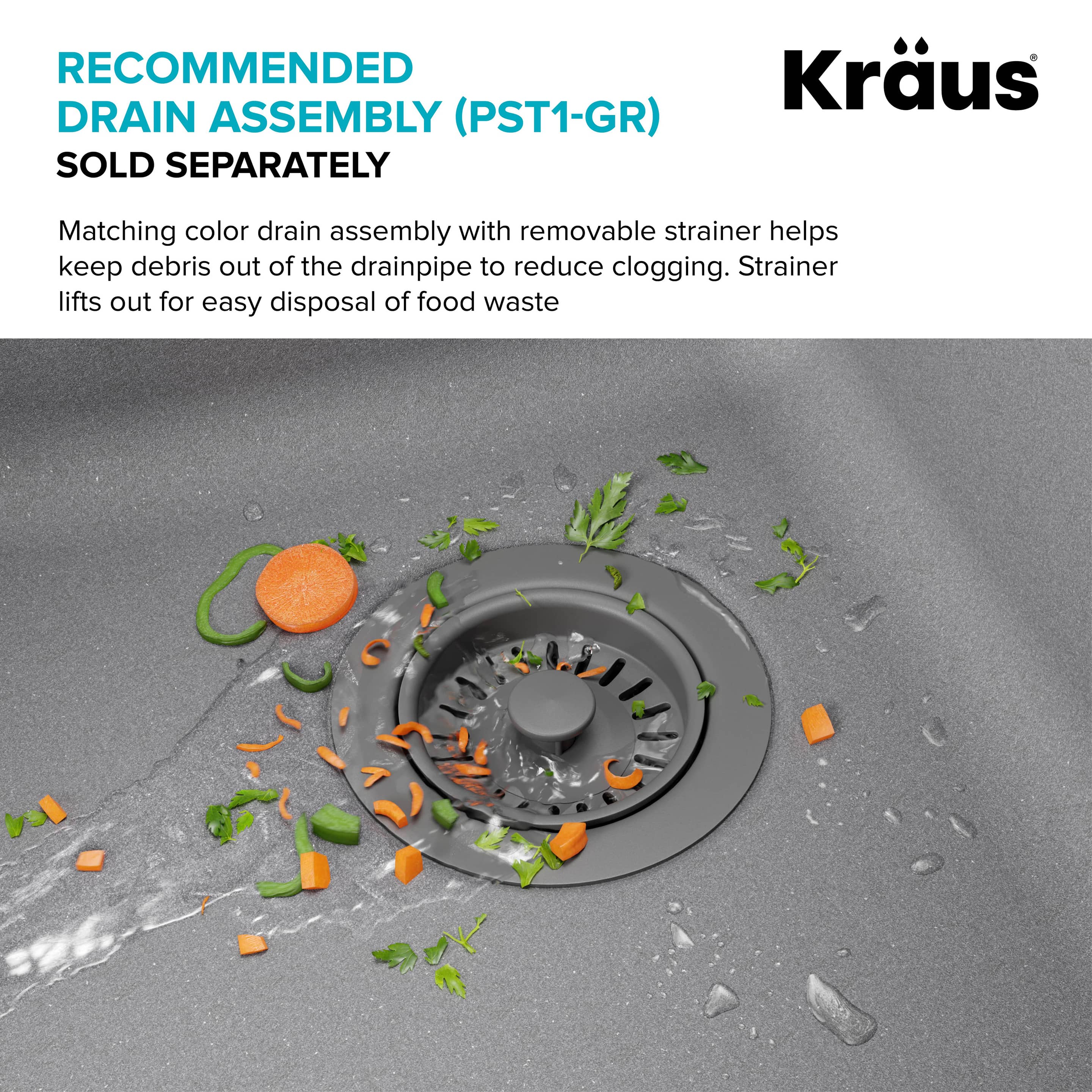 Kraus KGD-442GREY Kitchen-Sinks - View #13