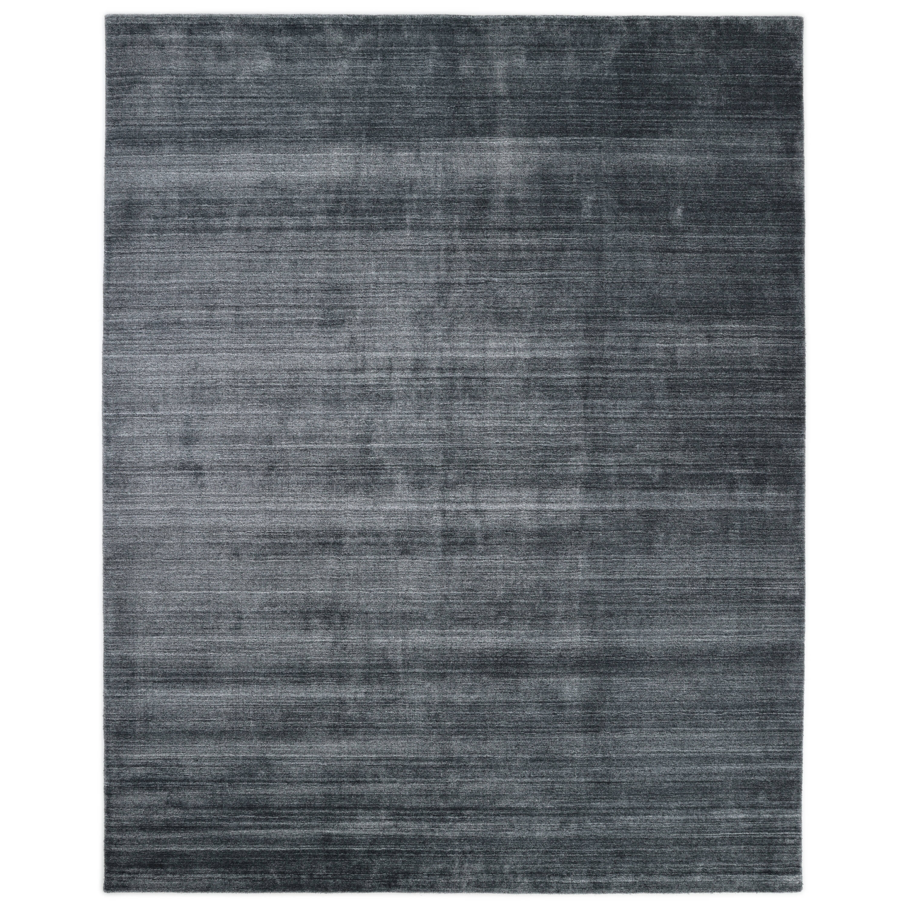 Solo Rugs S1107-05000800-MARE Solid 5 x 8 (ft) Loomed Wool Gray Rectangular Indoor Solid Area rug