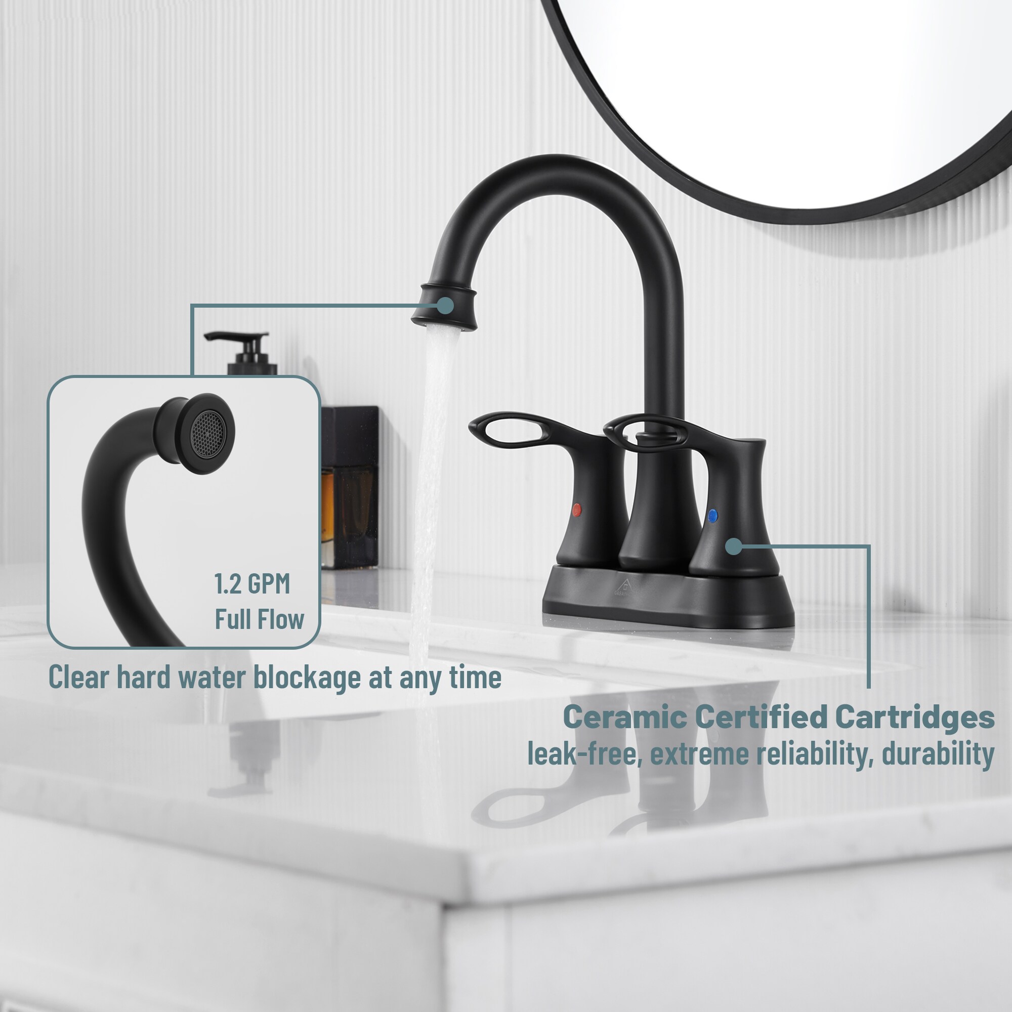 Clihome CL-LTC404ORB Lavatory-Faucets - View #6
