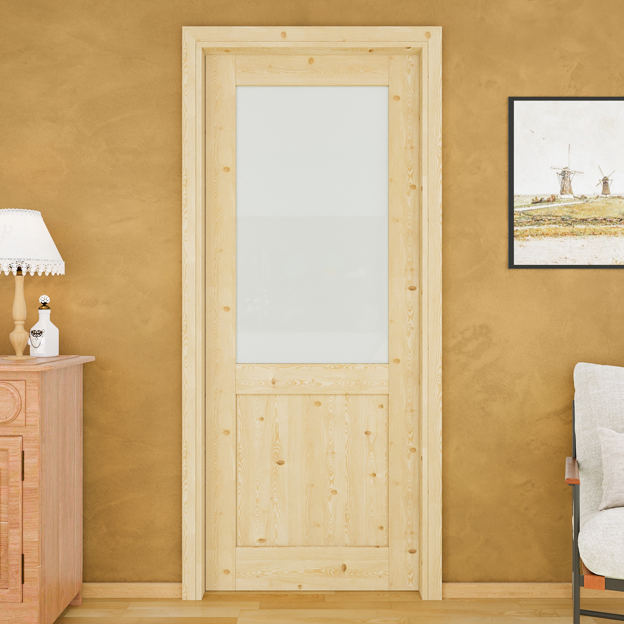 JUJUBON IN-PDPK-1/2L-P-W-32 Pocket-Doorframe-Screens - View #2