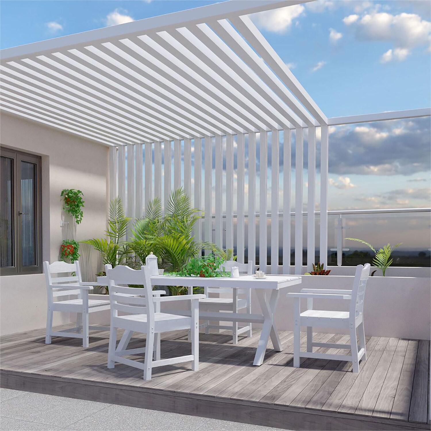 GZMR CRO-D0102HEBFZY Patio-Chairs - View #7