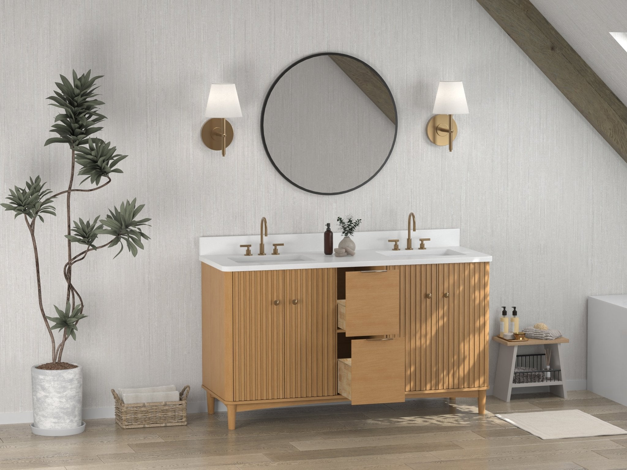 Tennant Brand GD-OE2260WD-60 Bath-Vanity-Combo - View #6