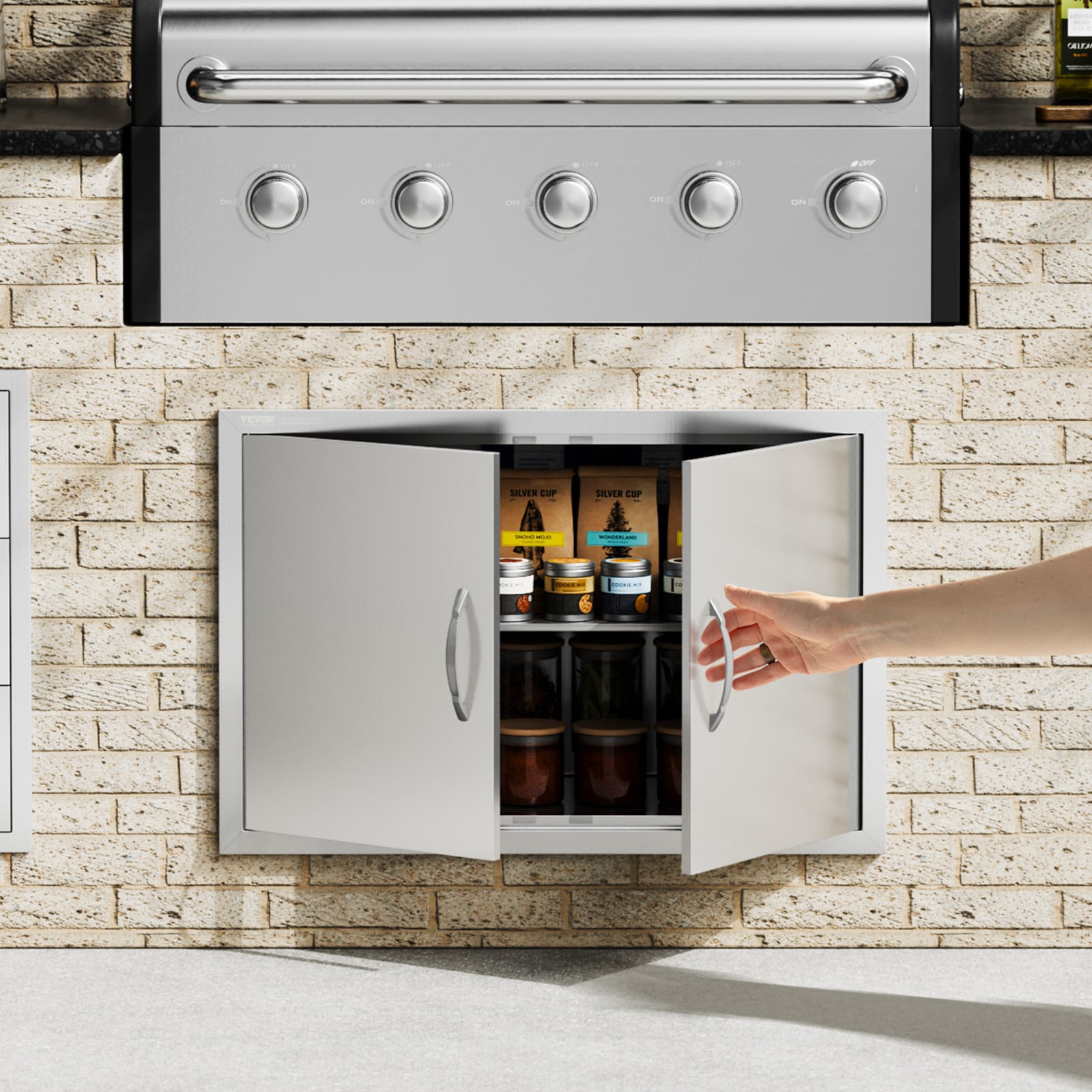 VEVOR SMMBSCJMYS33QVDXTV0 Builtin-Grill-Cabinet-Parts - View #2