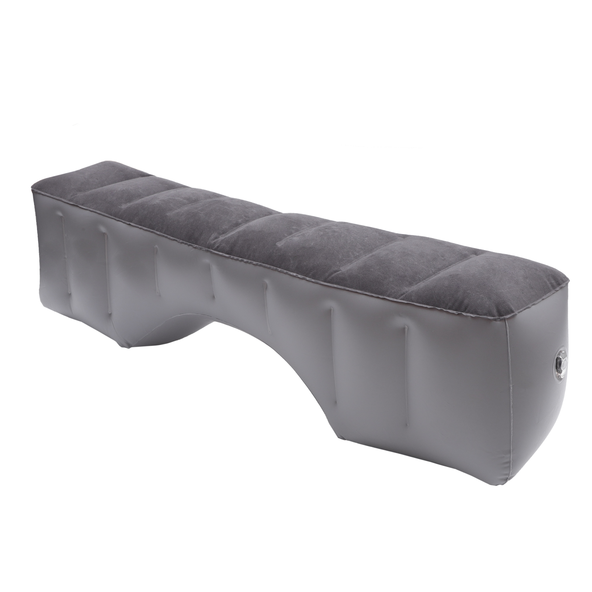 Unique Bargains Car Mattress Sleeping Mat Comfortable Rear Seat Air Bed Gap Pad for Napping Travel Gray