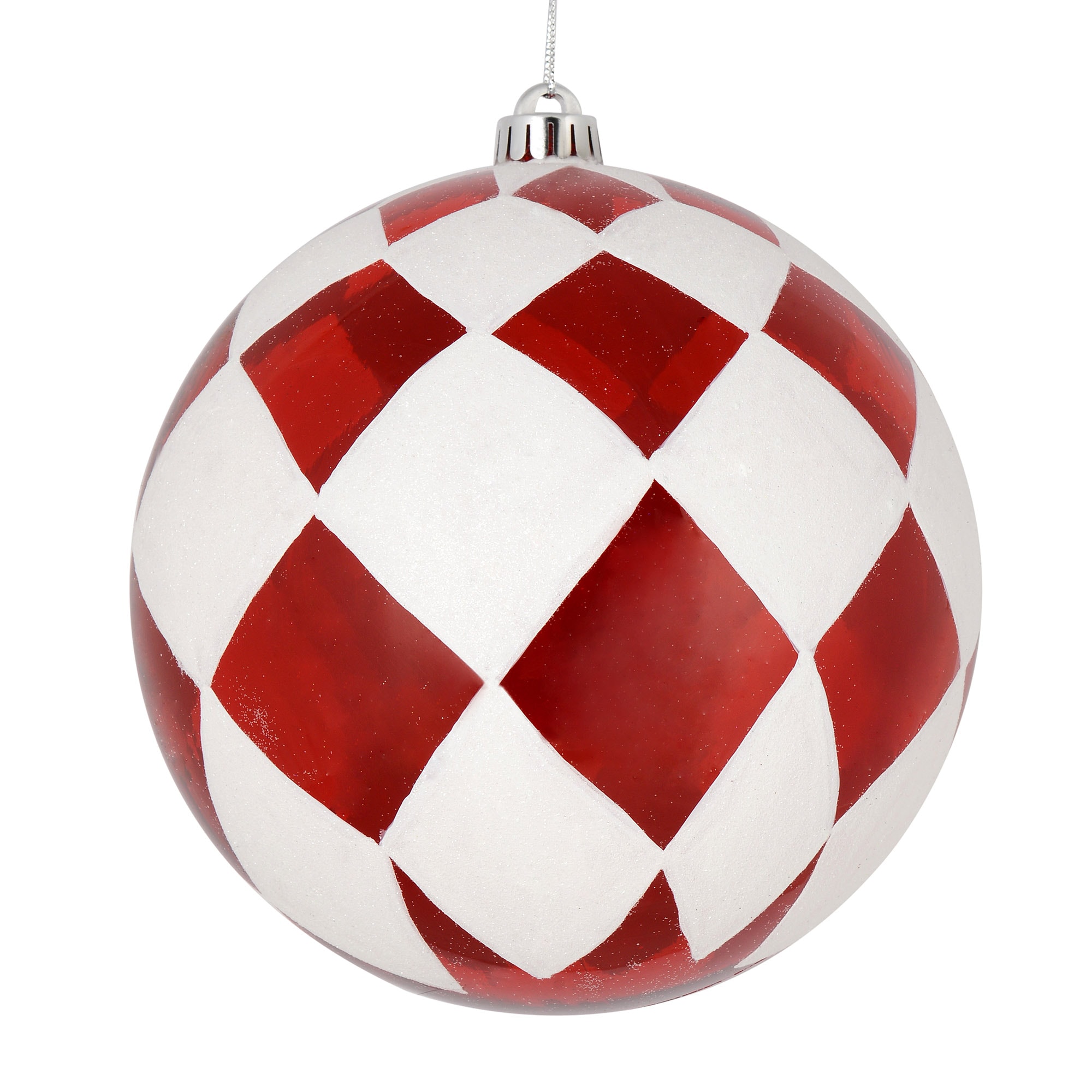 Vickerman N180803 Red Ball Standard Indoor Ornament Shatterproof
