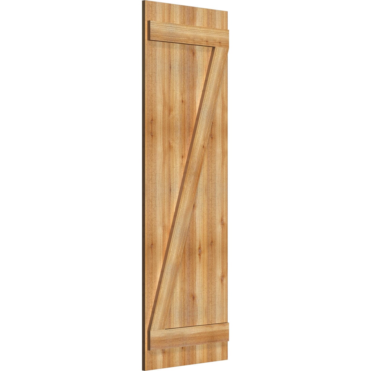 Ekena Millwork RBJ06Z21X064RWR Exterior-Shutters - View #2