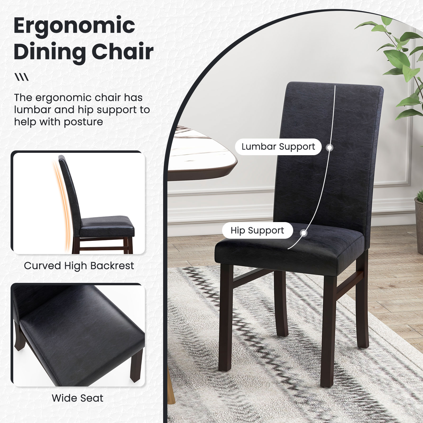 Slickblue D-CO-16955CK Dining-Chairs - View #5