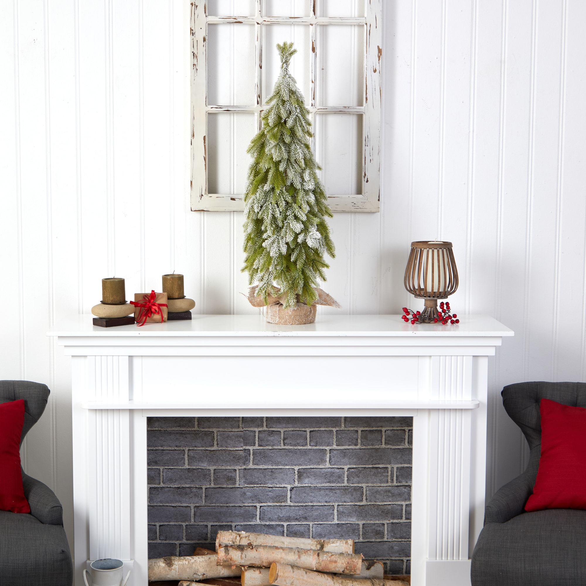 Nearly Natural T3371 Artificial-Christmas-Trees - View #5