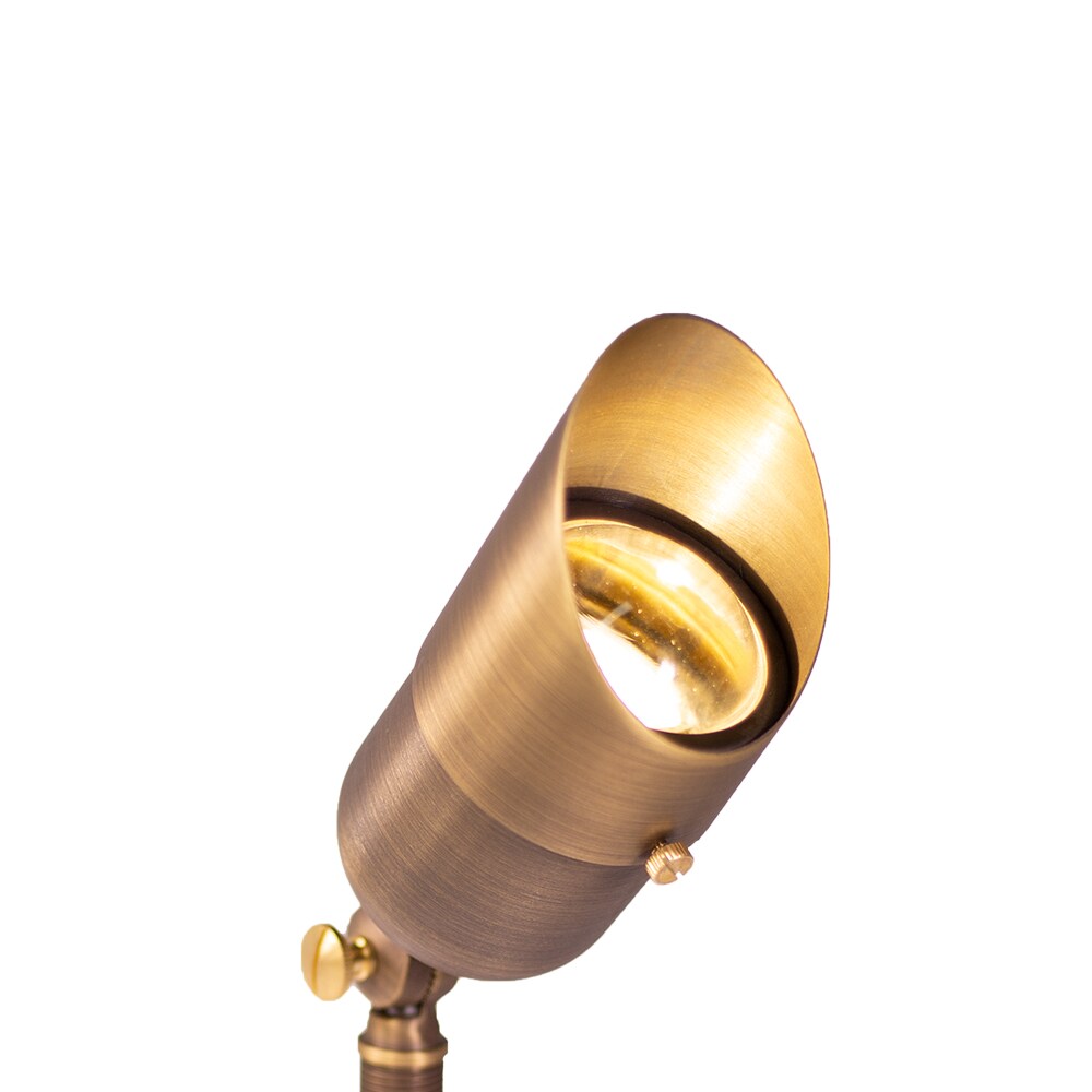 Elysee Solid Brass Accent Spot Light Antique Bronze