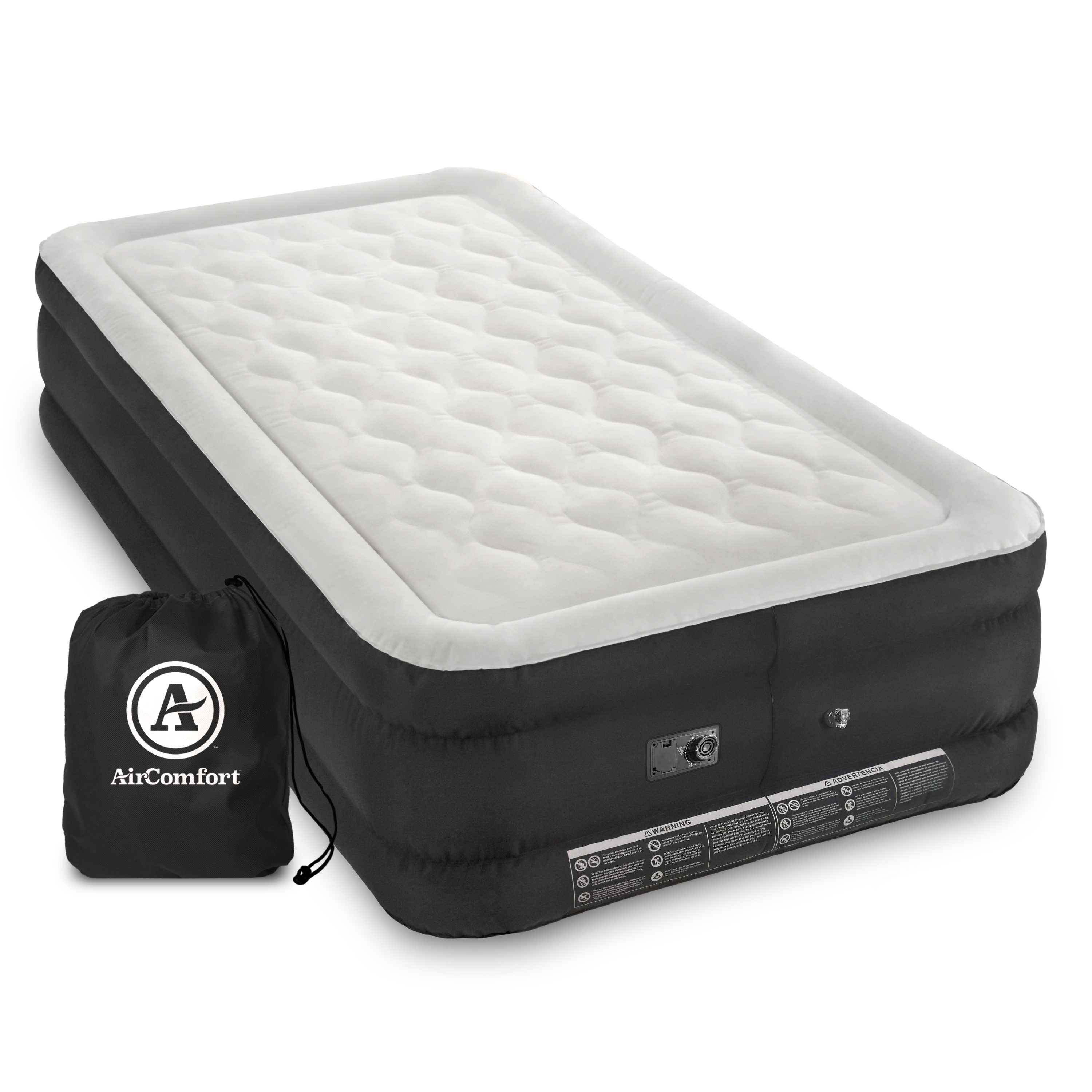 Air Comfort Deep Sleep Pvc Twin, Twin Bed Inflatable Mattress