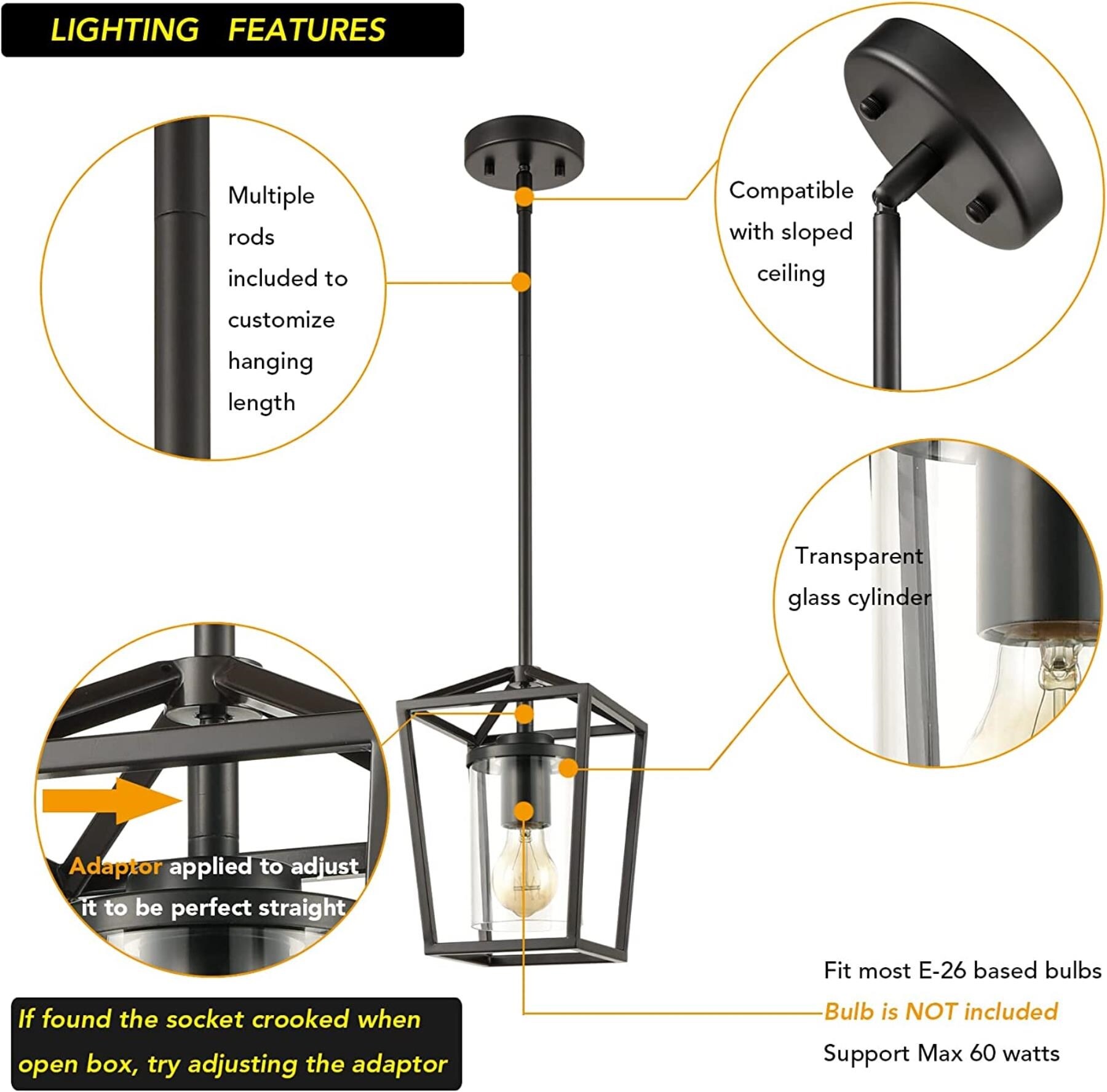 Claxy JK-T5194DU Pendant-Lights - View #4