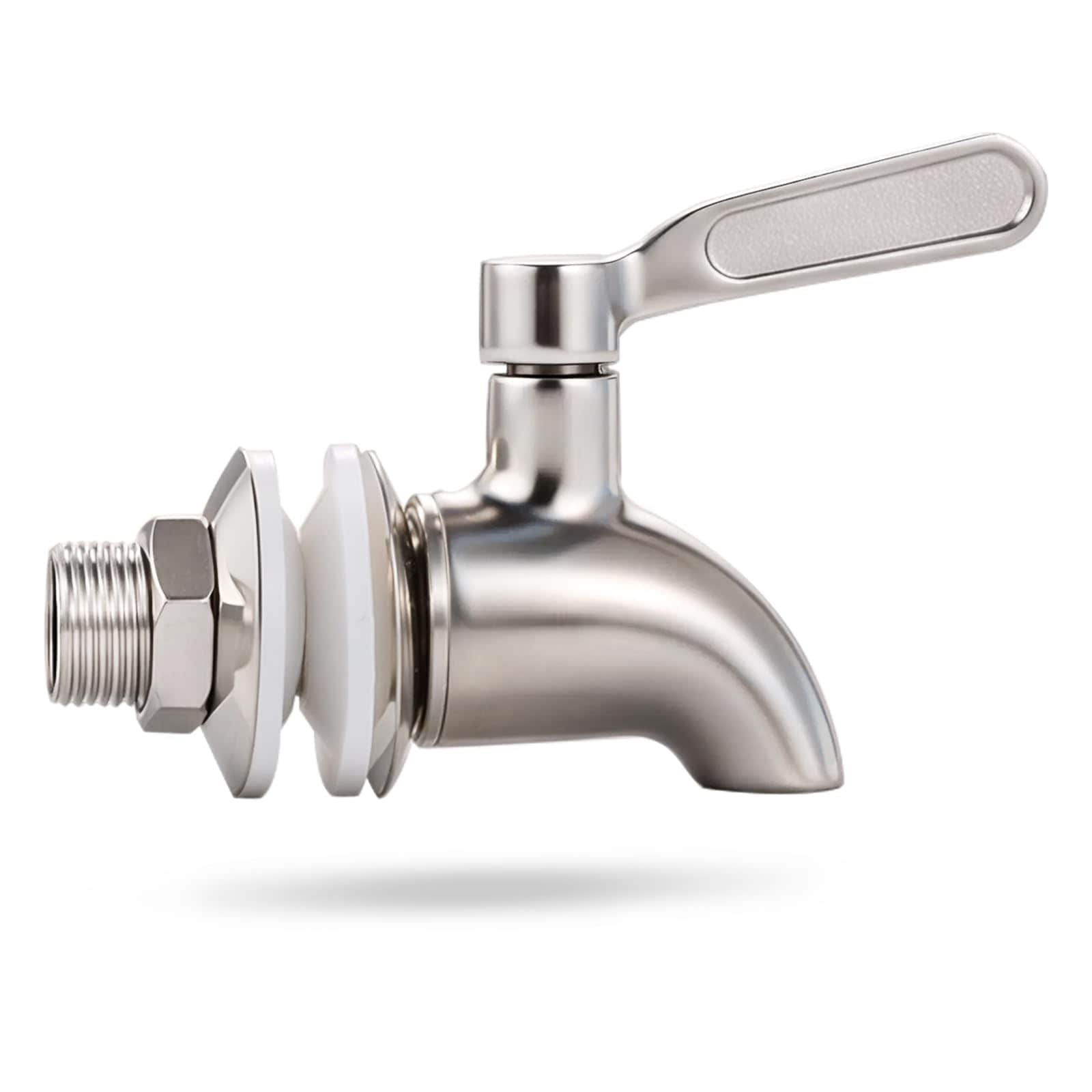 Aoibox  Stainless Steel Beverage Spigot Replacement Faucet for 5 8 Inch Opening Lead Free Water Dispenser Tap