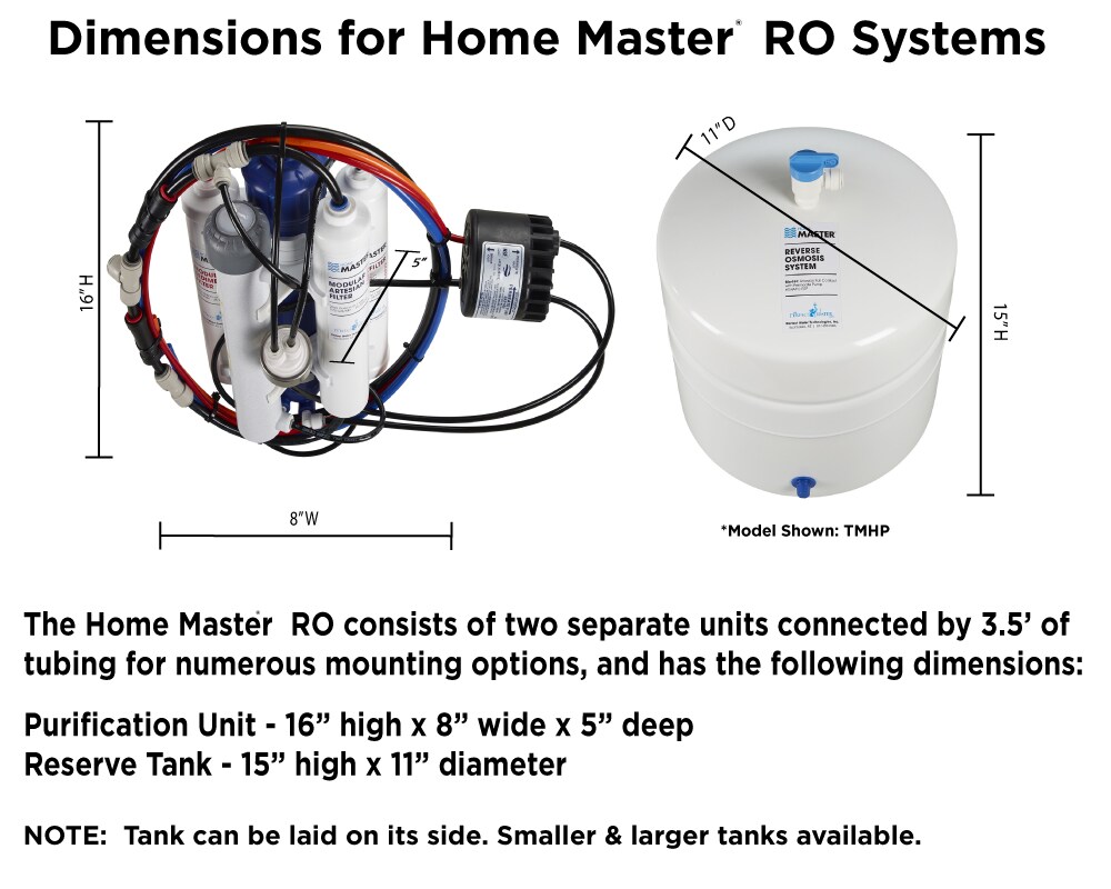 Home Master 9-stage Multi-method Reverse Osmosis Filtration System