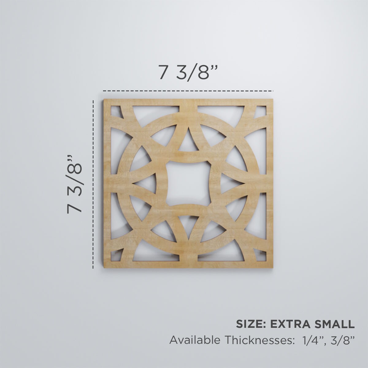 Ekena Millwork WALW08X08X0375BNEAL Wall-Panels - View #2