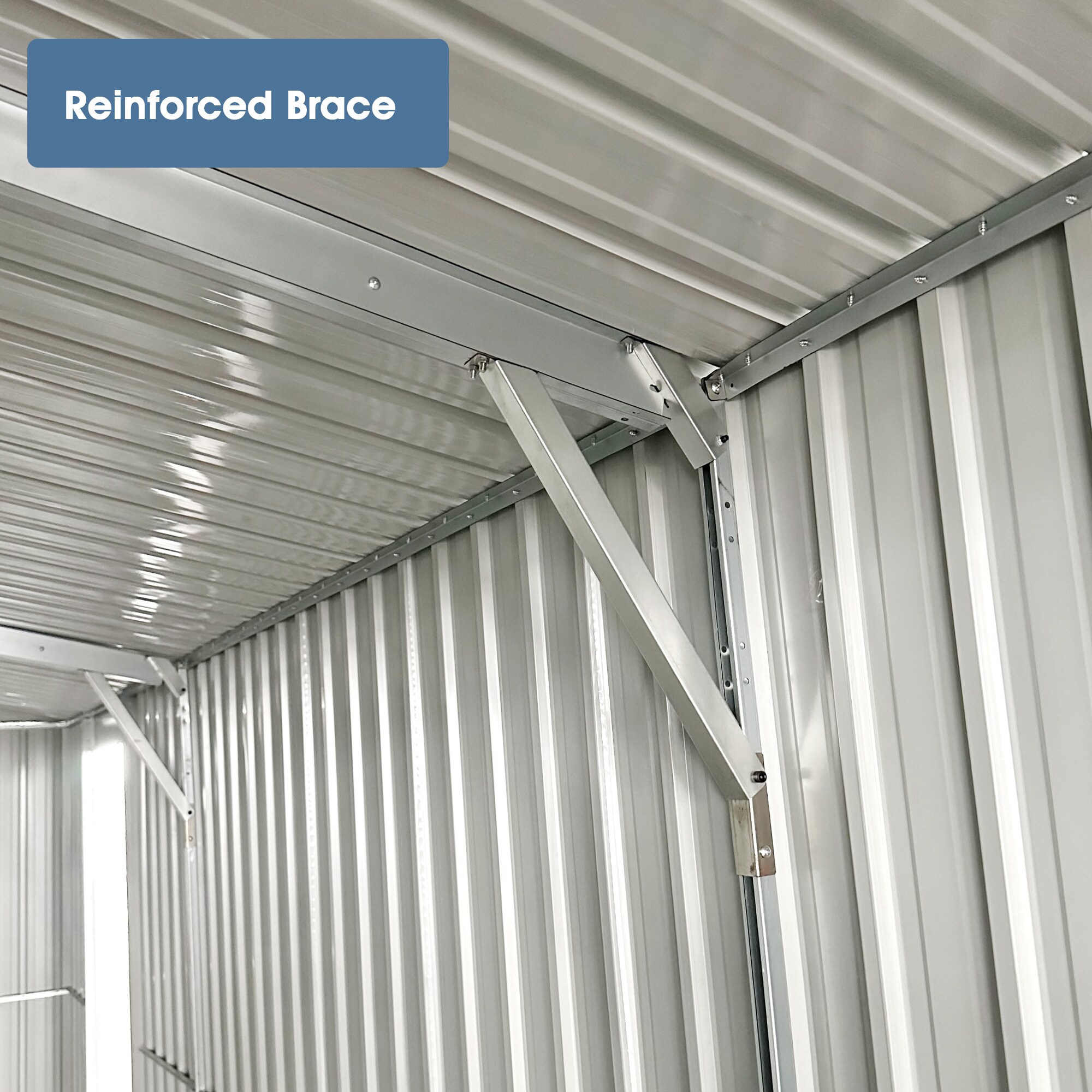 Clihome CL-CR15582 Metal-Storage-Buildings-Sheds - View #3