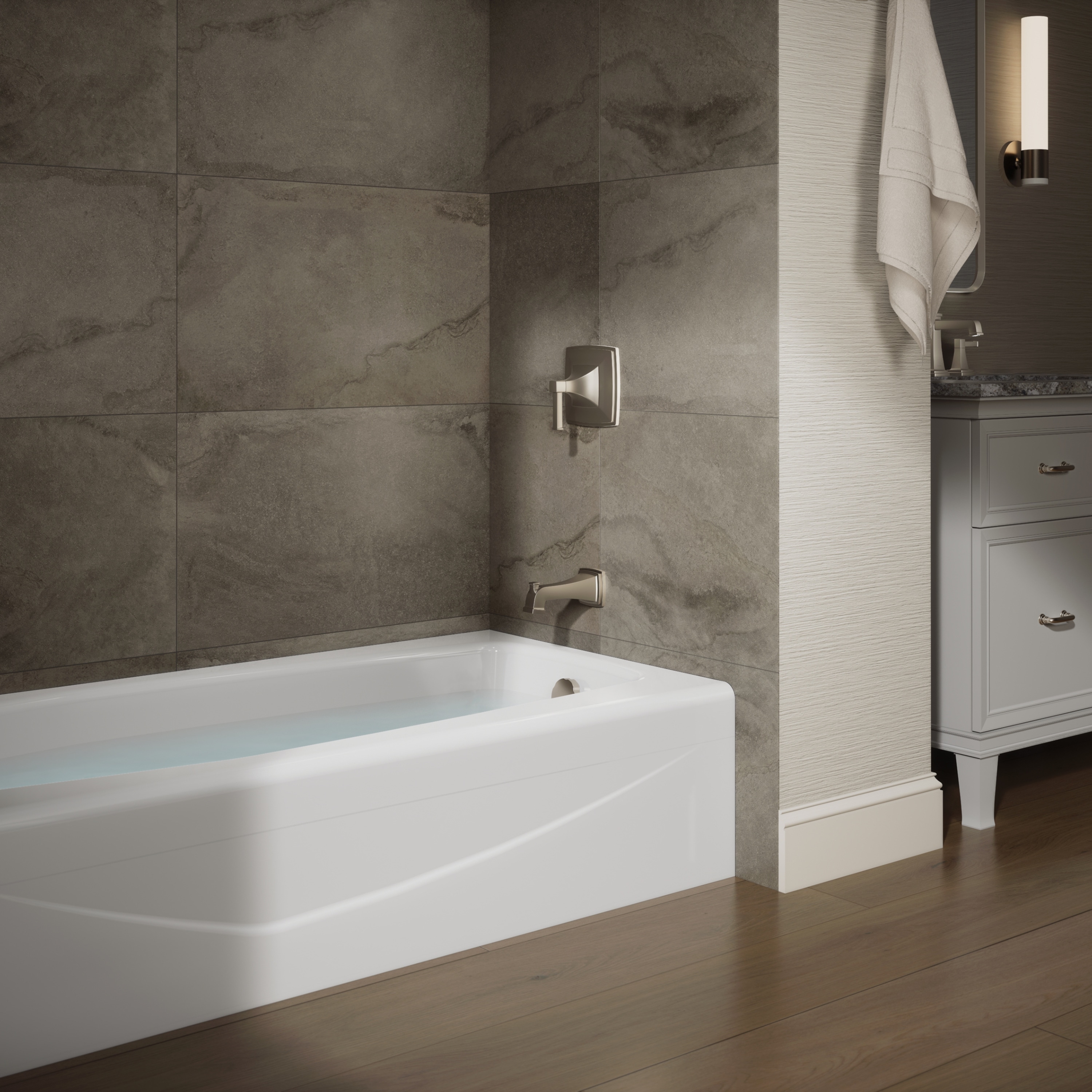 KOHLER 716-0 Villager 30.25-in x 60-in White Cast Iron Rectangle Alcove Soaking Bathtub ( Right Drain )