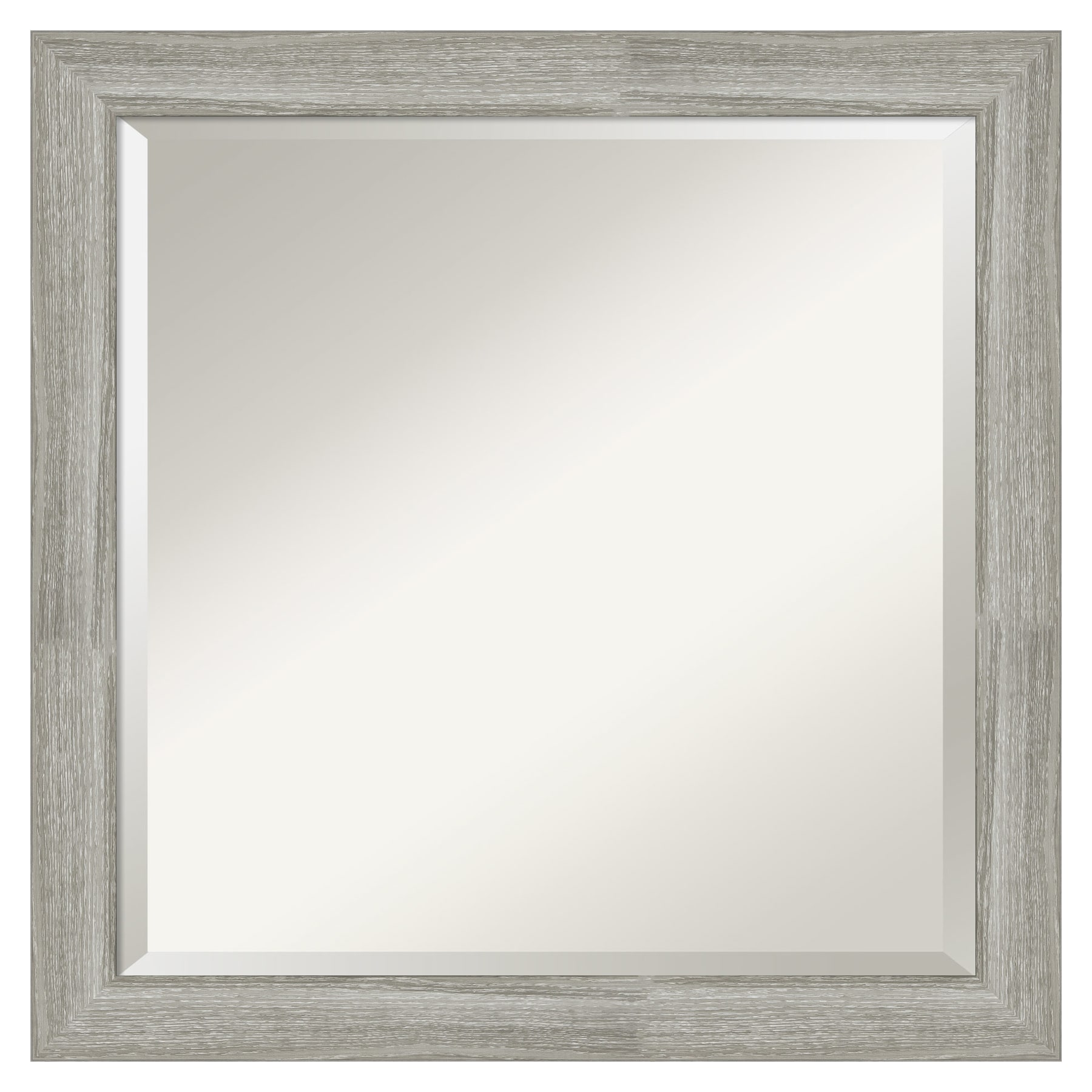 Amanti Art DSW4593546 Dove Greywash 23.5-Inches x 23.5-Inches Framed Rectangle Bathroom Vanity Mirror ( Distressed Grey )