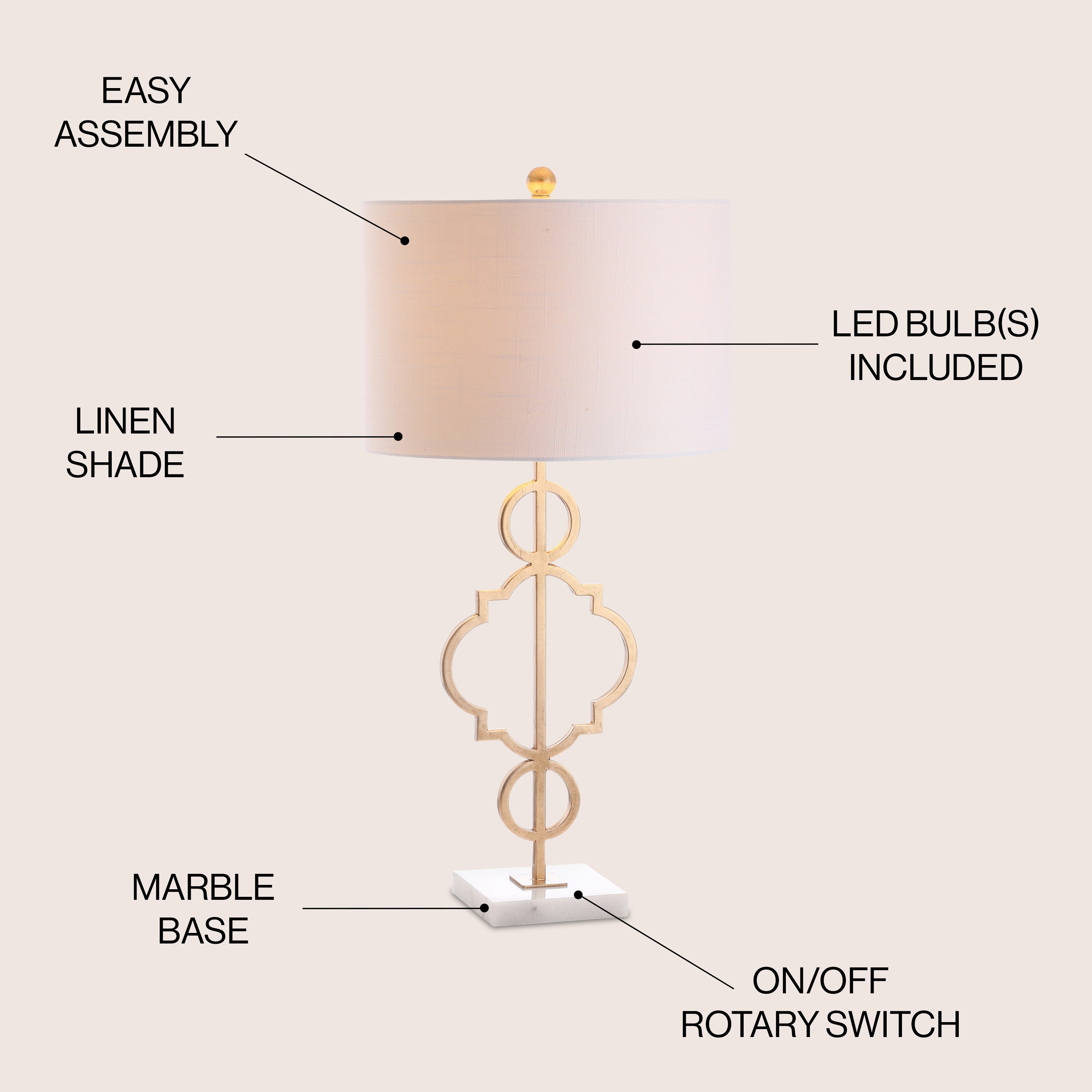 JONATHAN  Y JYL3026A Table-Lamps - View #3