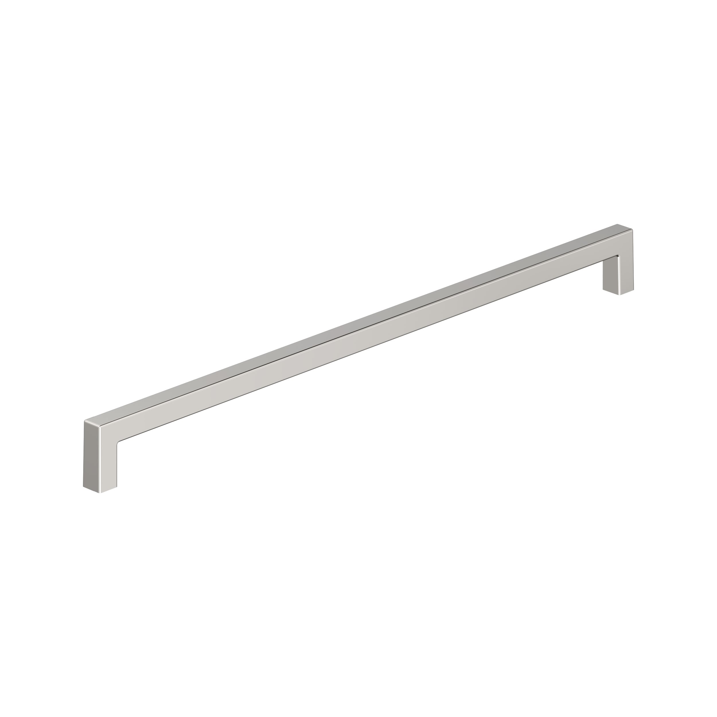 Monument Polished Nickel Modern Industrial Cabinet Bar Pull