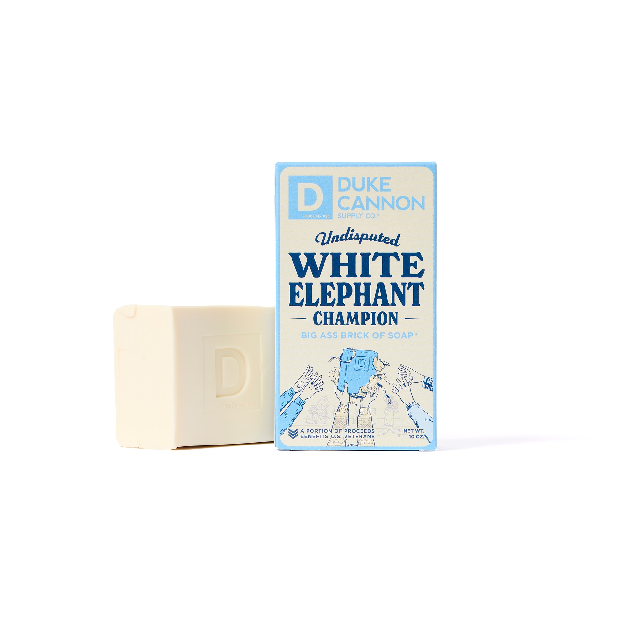 Duke Cannon Supply Co. BSBA-ELPHNT10 10oz White Elephant