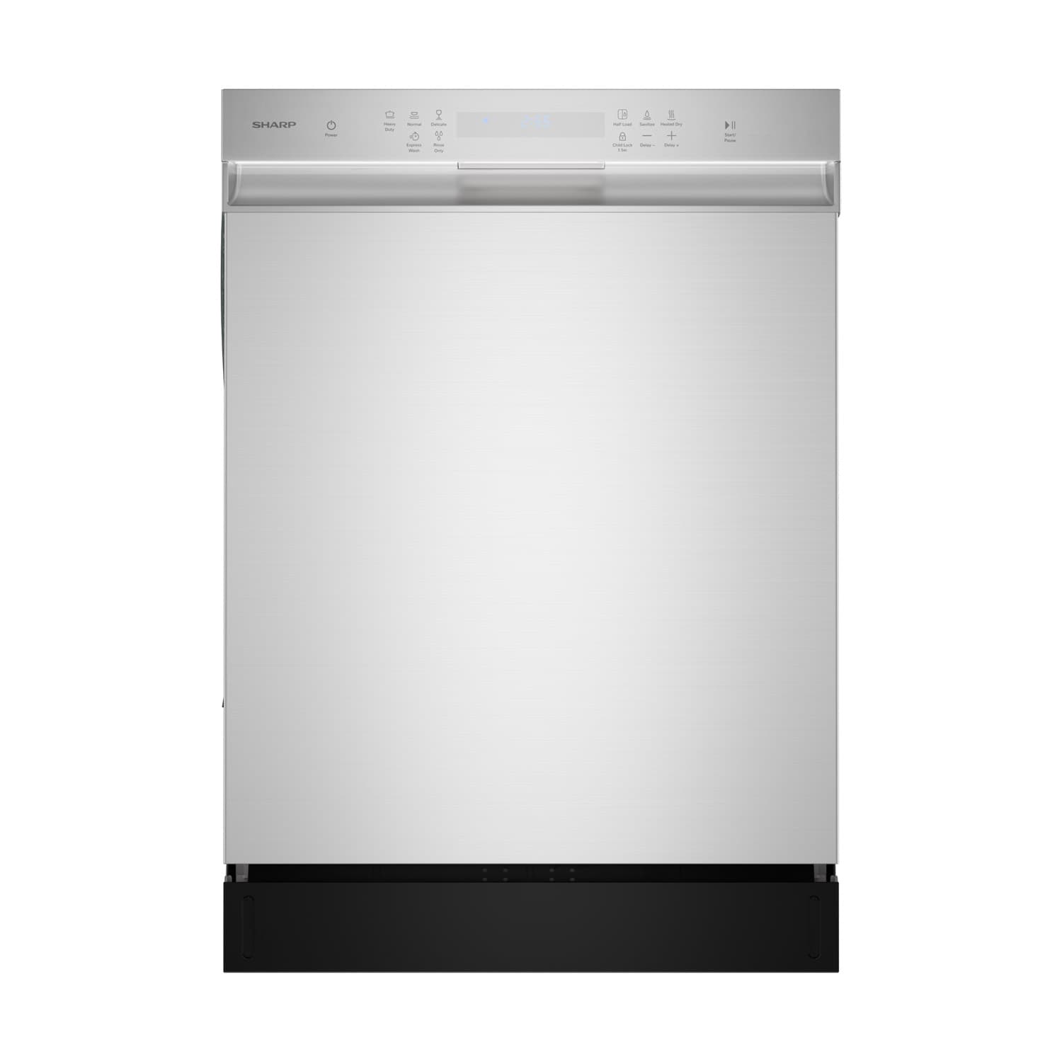 LG QuadWash Front Control 24-in Built-In Dishwasher With Third Rack (White)  ENERGY STAR, 48-dBA in the Built-In Dishwashers department at