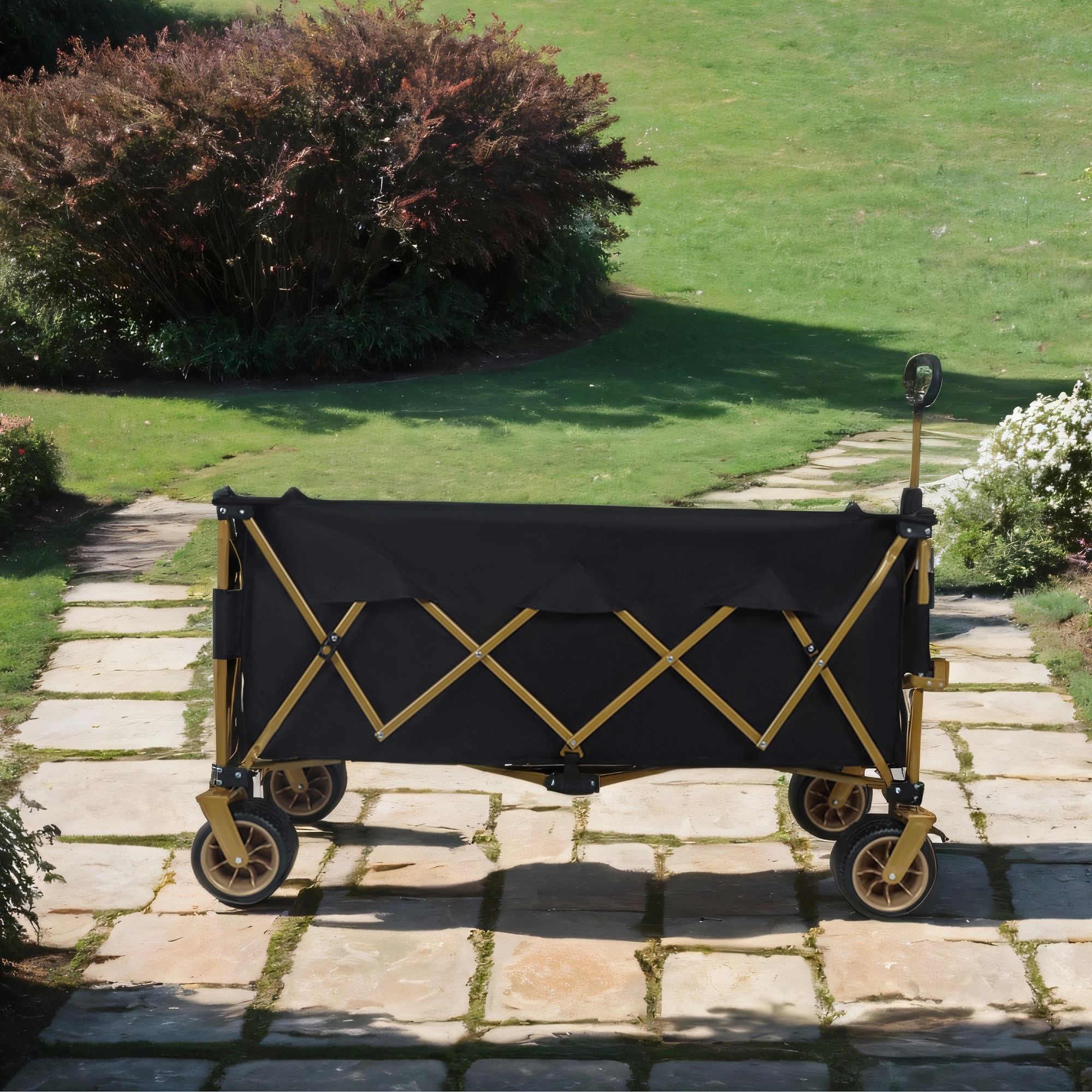 SINOFURN SYF570004BK Yard-Carts - View #2