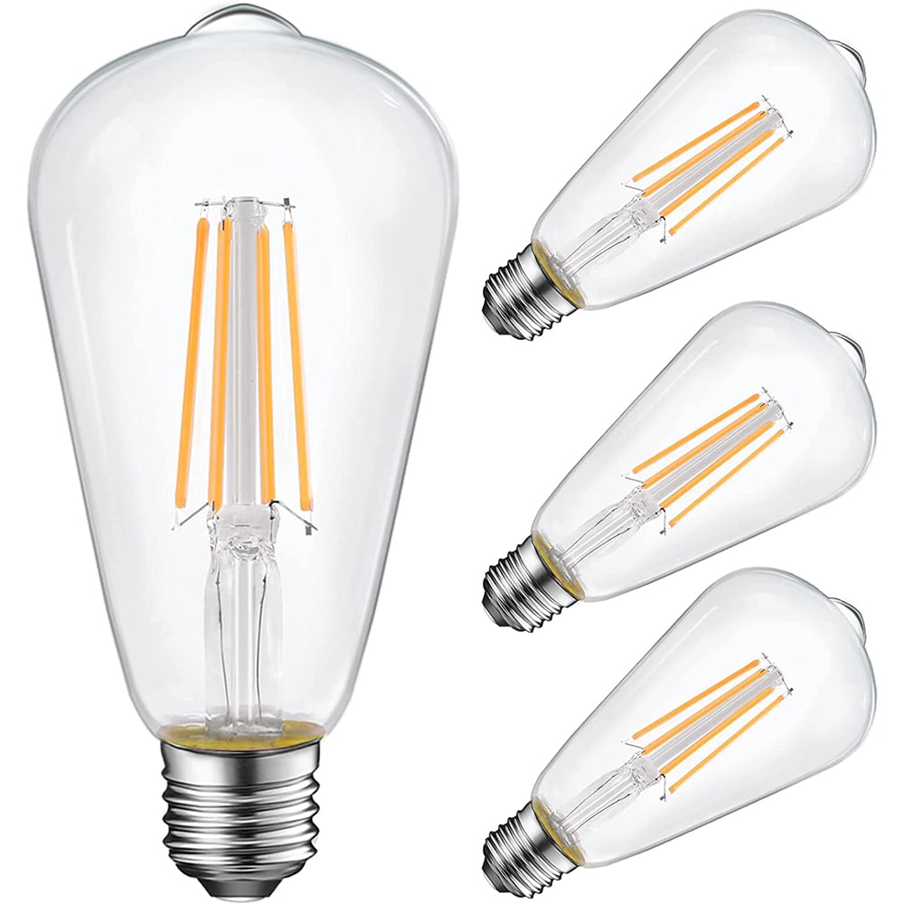 difícil Caballero amable Mal Energetic Lighting YGA16A01-927 60-Watt EQ ST19 Soft White Medium Base  (e-26) LED Edison Decorative (4-Pack) in the Decorative Light Bulbs  department at Lowes.com