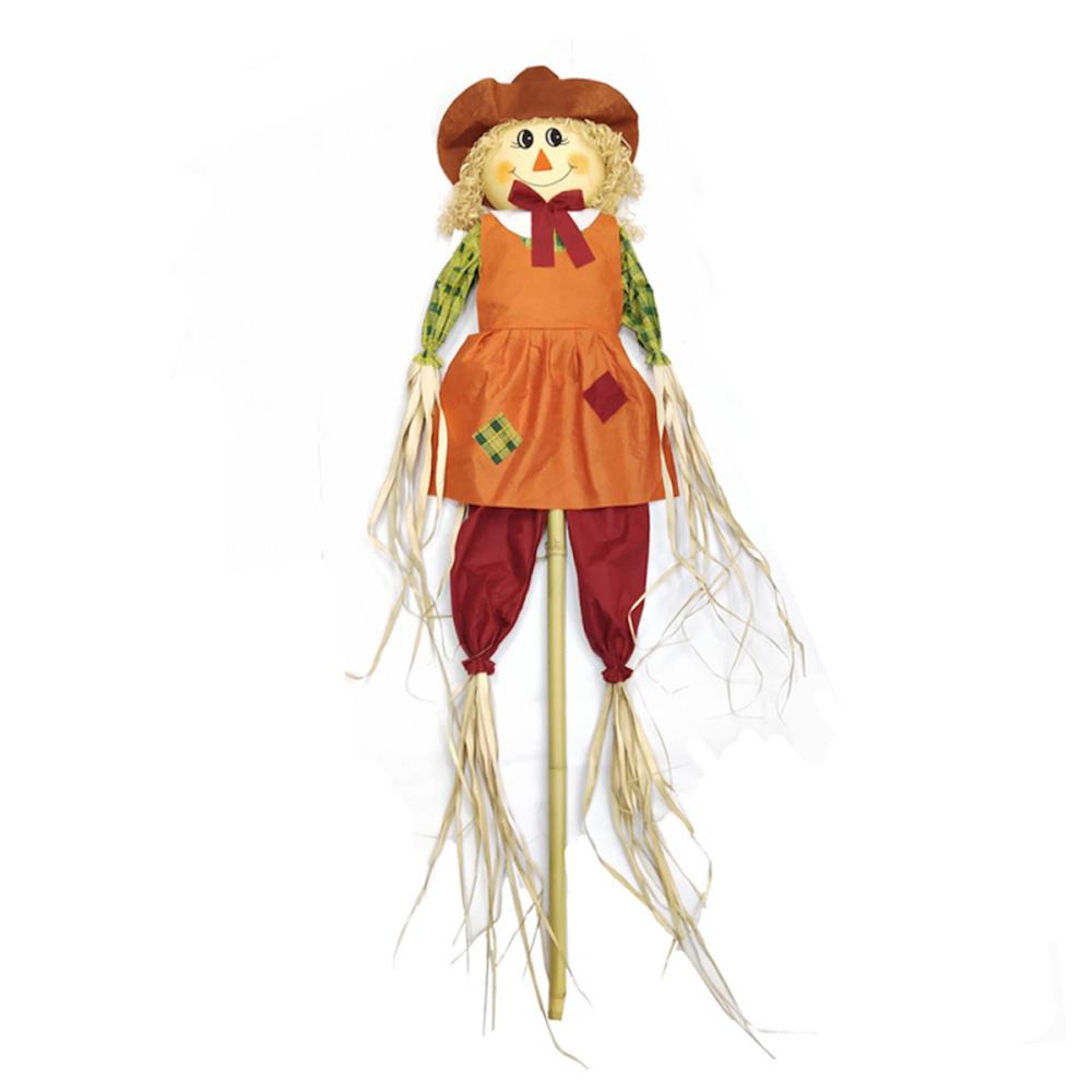 Holiday Living 5-ft Girl Scarecrow at Lowes.com